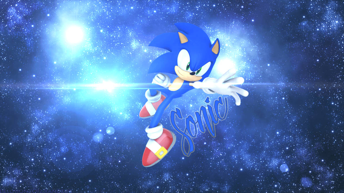 Sonic villissä seikkailussa Taustakuvat