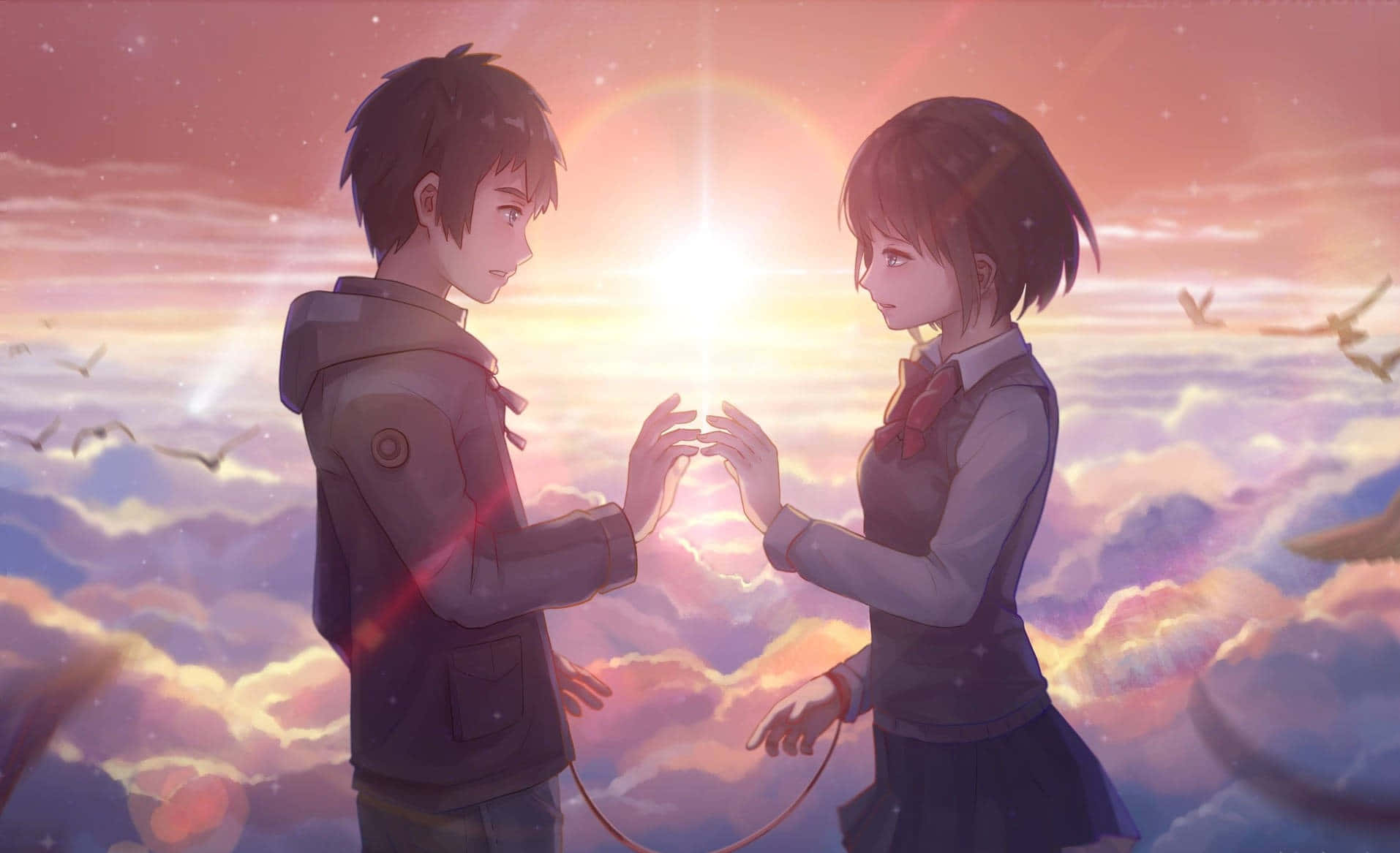 Sopiva anime Your Name -hämärä Taustakuvat