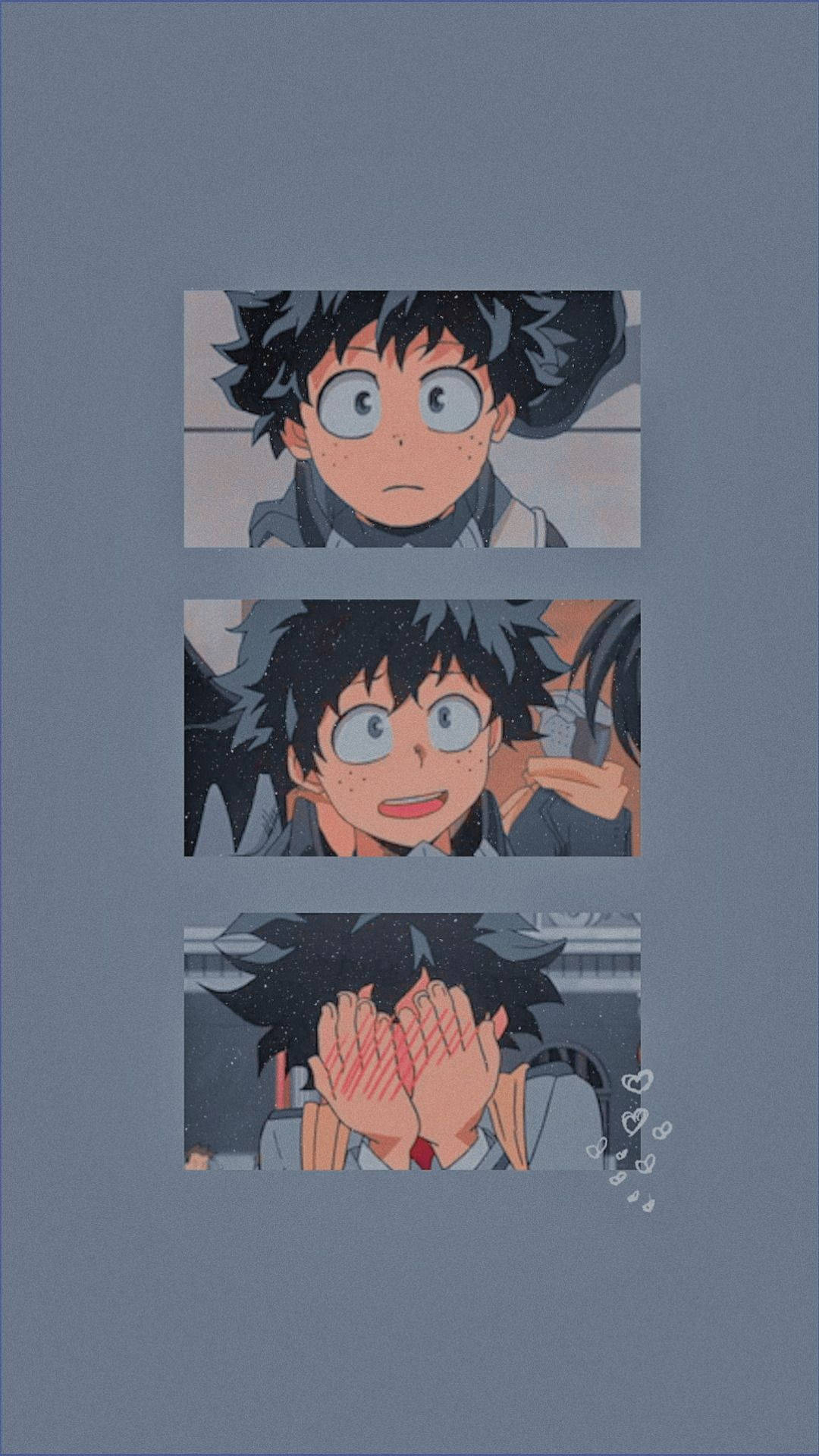 Söpö anime-profiilikuva Izuku Taustakuvat