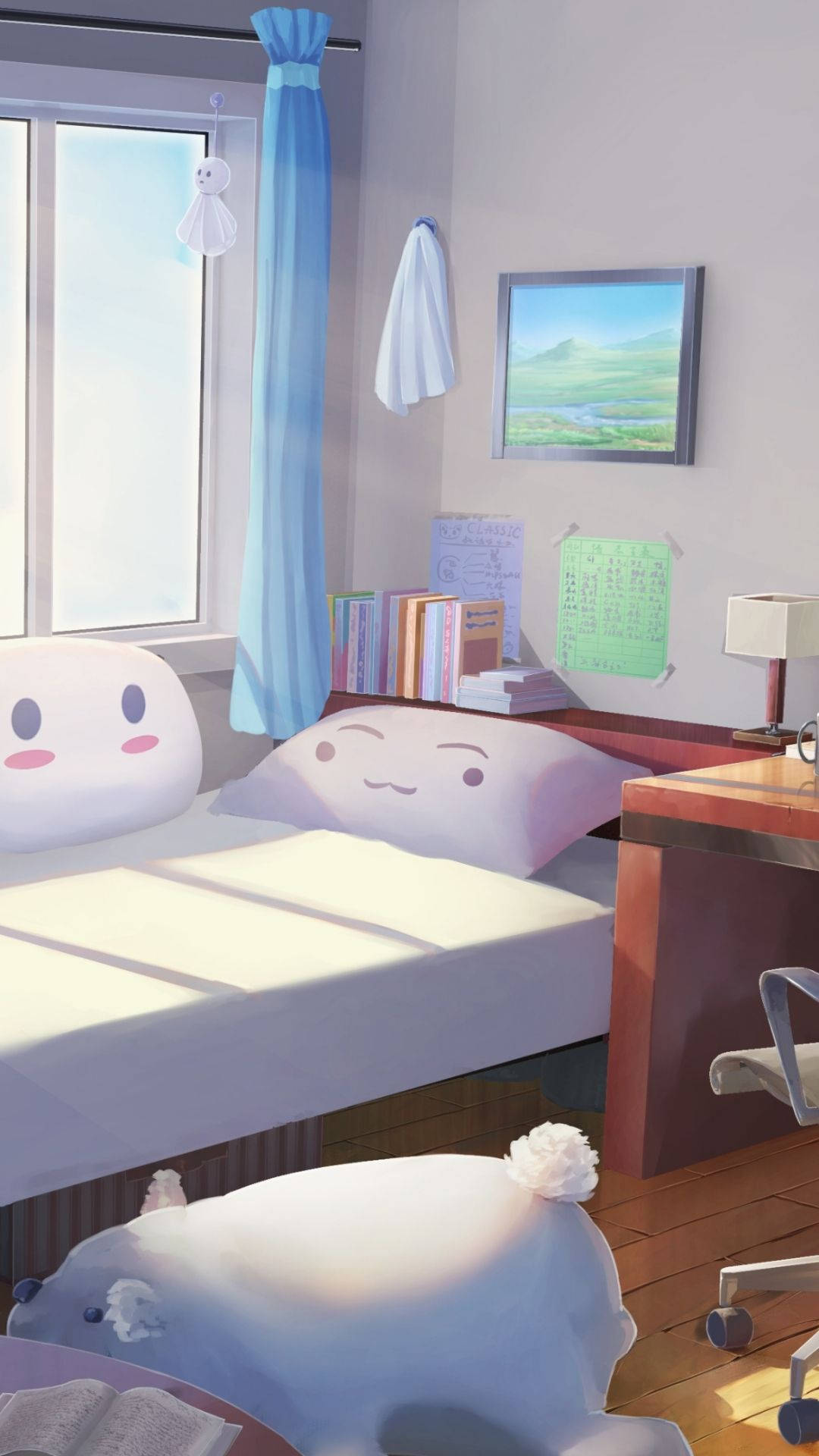 Söpö animehuone Taustakuvat