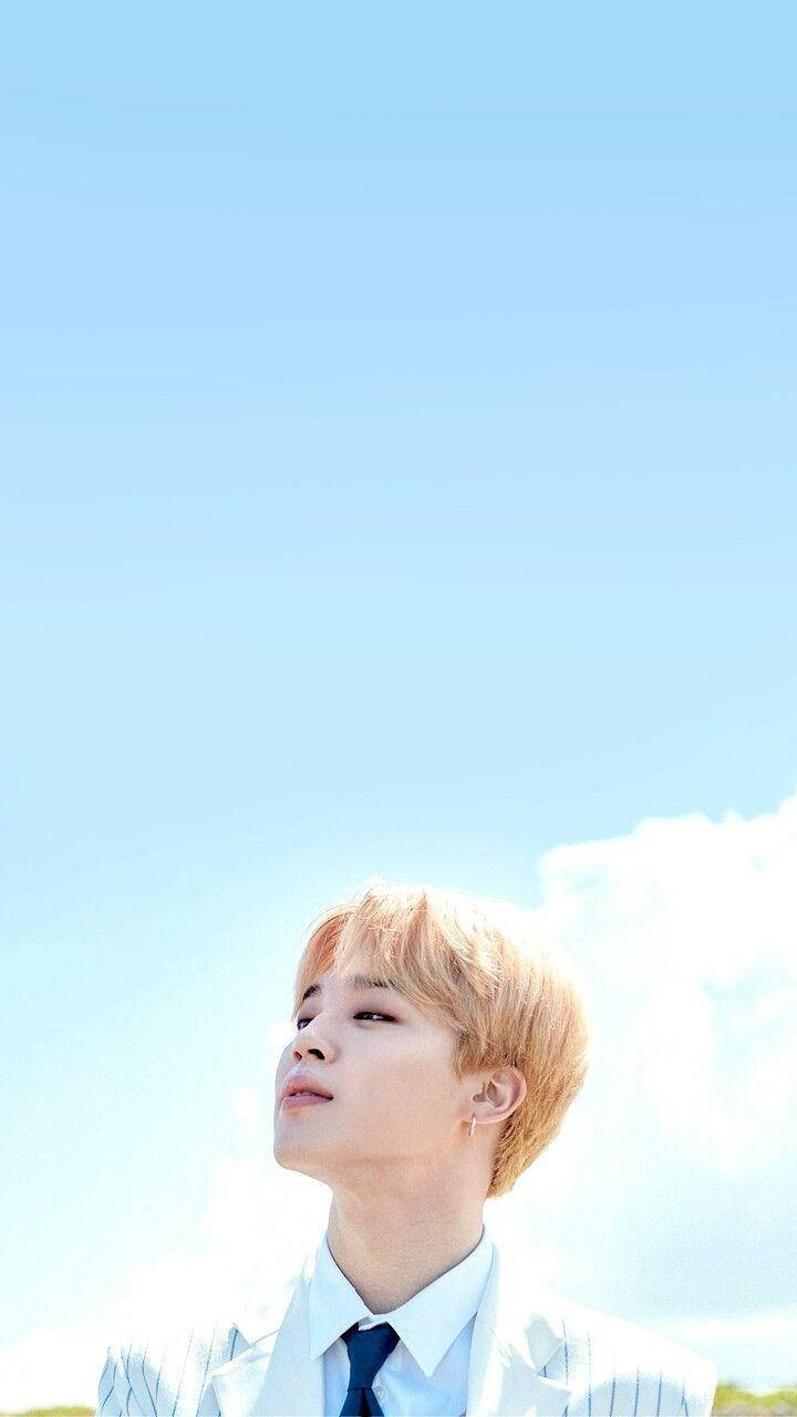 Söpö BTS Jimin taivaan alla Taustakuvat