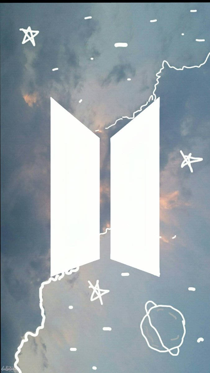 Söpö BTS-logo grafiikka Taustakuvat