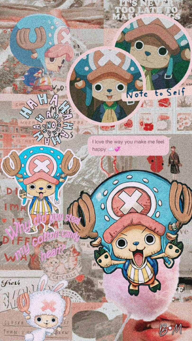 Söpö Chopper One Piece -estetiikka Taustakuvat