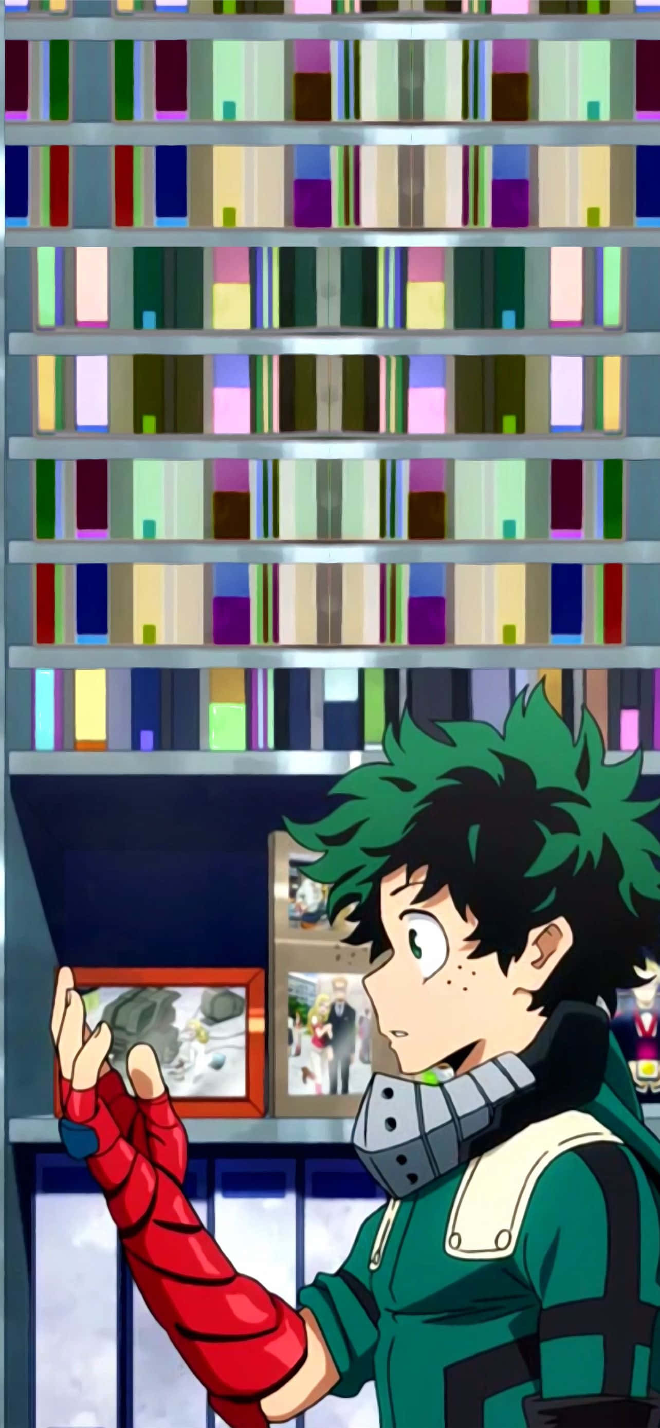 Söpö Deku Tuijottaa Kättään Kuva Taustakuvat