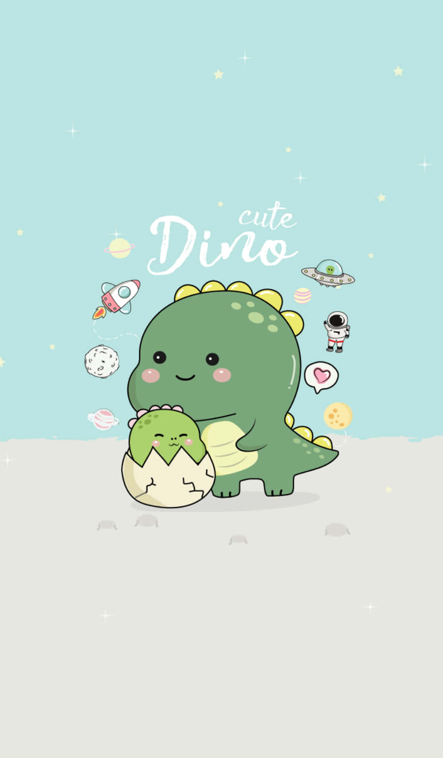 Söpö Dino Avaruustarrakuva Taustakuvat
