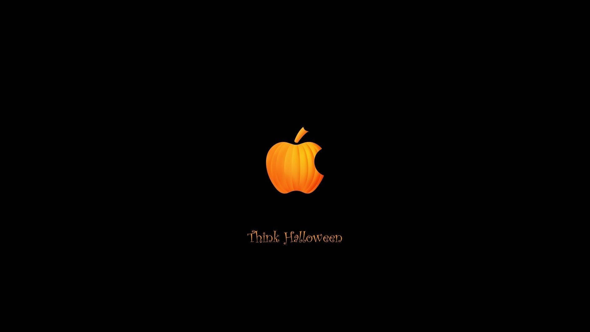 Söpö esteettinen Halloween-kurpitsaomena Taustakuvat