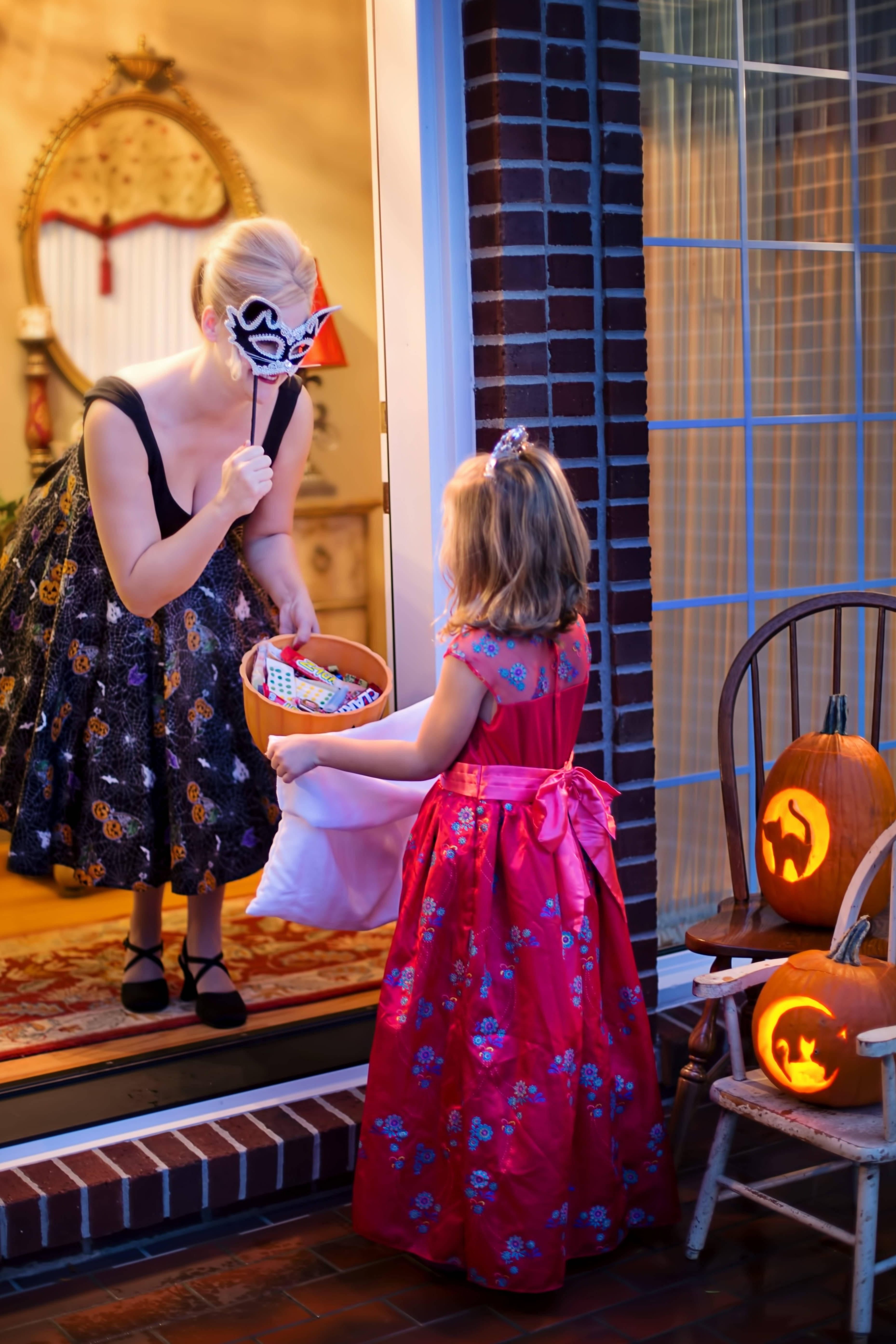 Söpö halloween-karkki tai kepponen Taustakuvat