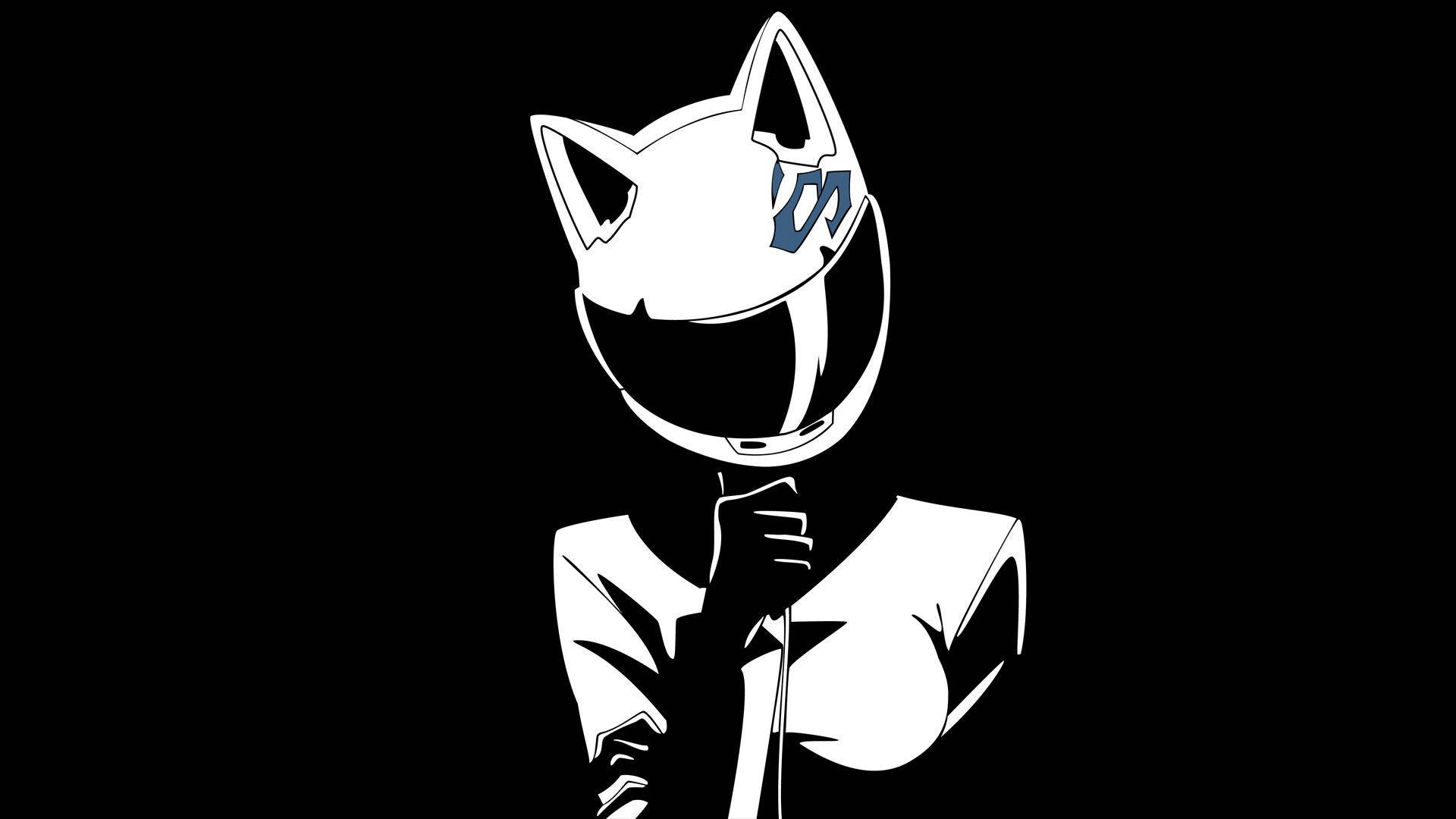 Söpö mustavalkoinen esteettinen Celty Sturluson Taustakuvat