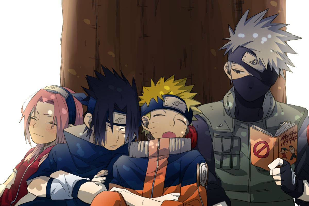 Söpö Naruto Tiimi 7 Taustakuvat