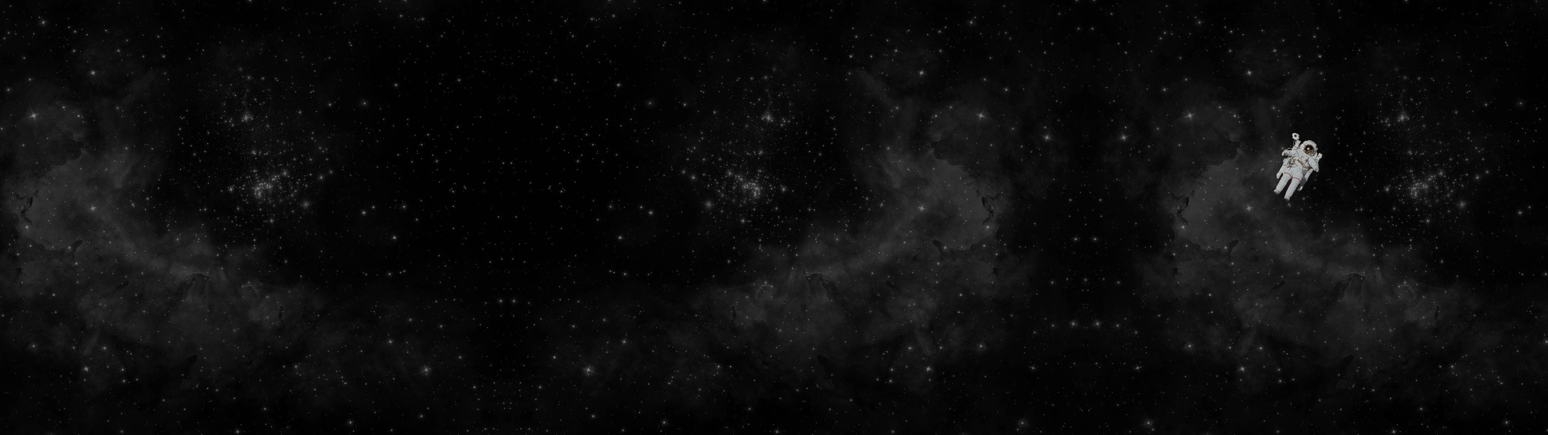 Söpö pimeän avaruuden astronautti Taustakuvat