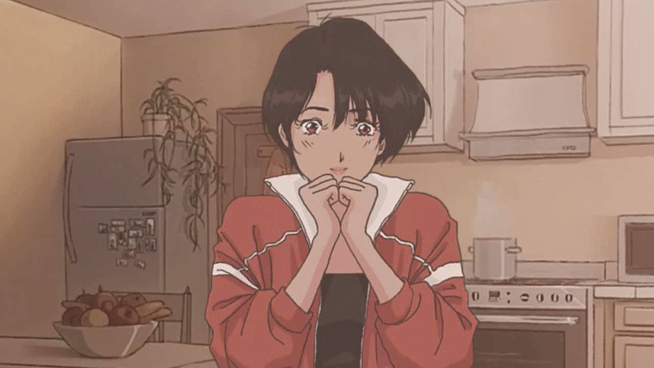 Söpö retroanime-estetiikkakeittiö Taustakuvat