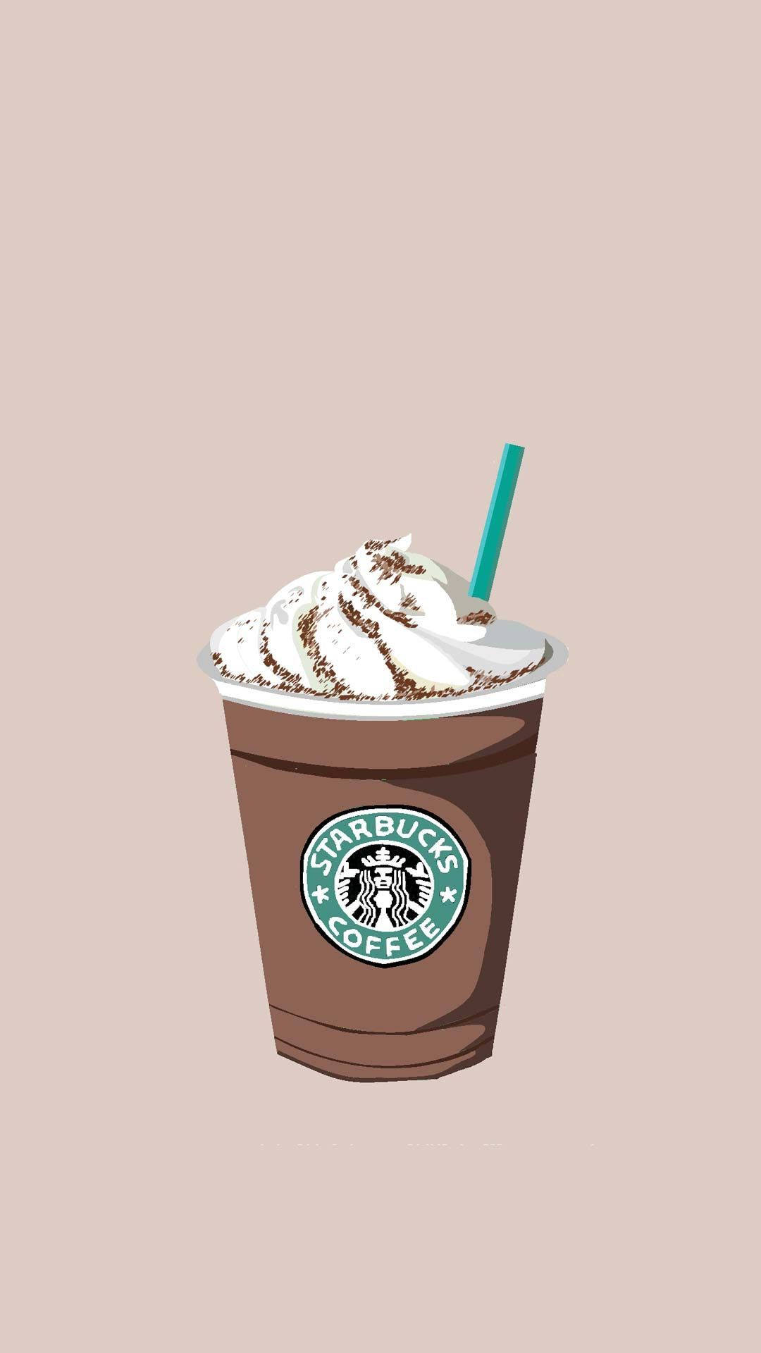 Söpö Starbucks-suklaajuoma Taustakuvat
