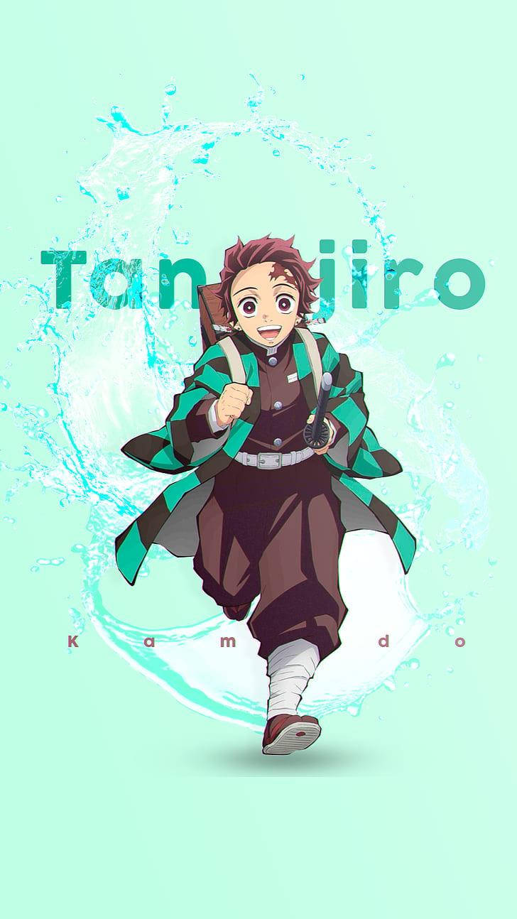 Söpö Tanjiro Kamado -tausta Taustakuvat