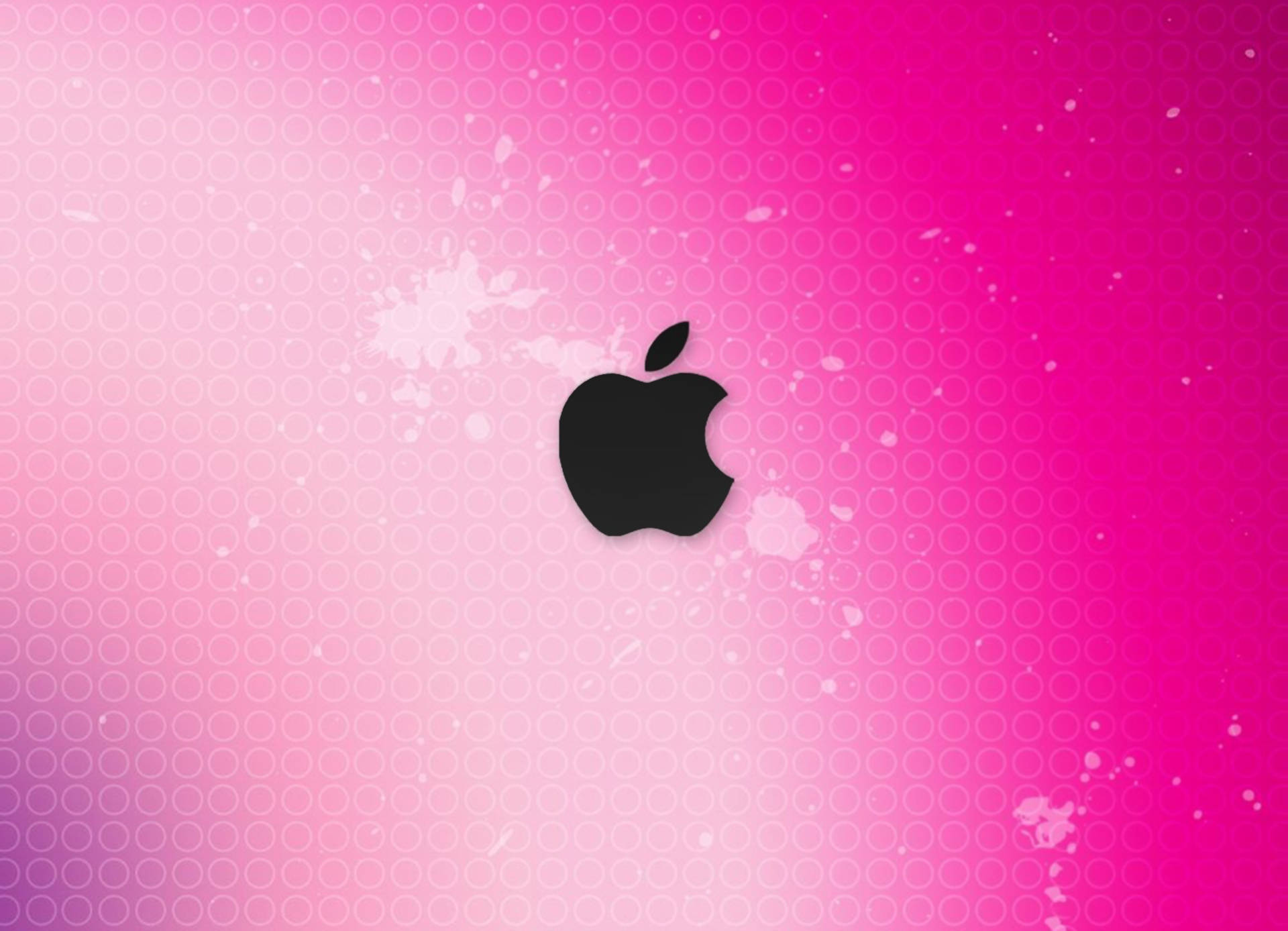 Söpö vaaleanpunainen Apple-logo Taustakuvat