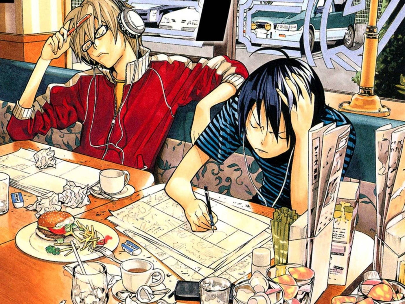 Söpöt animepojat Project K Taustakuvat