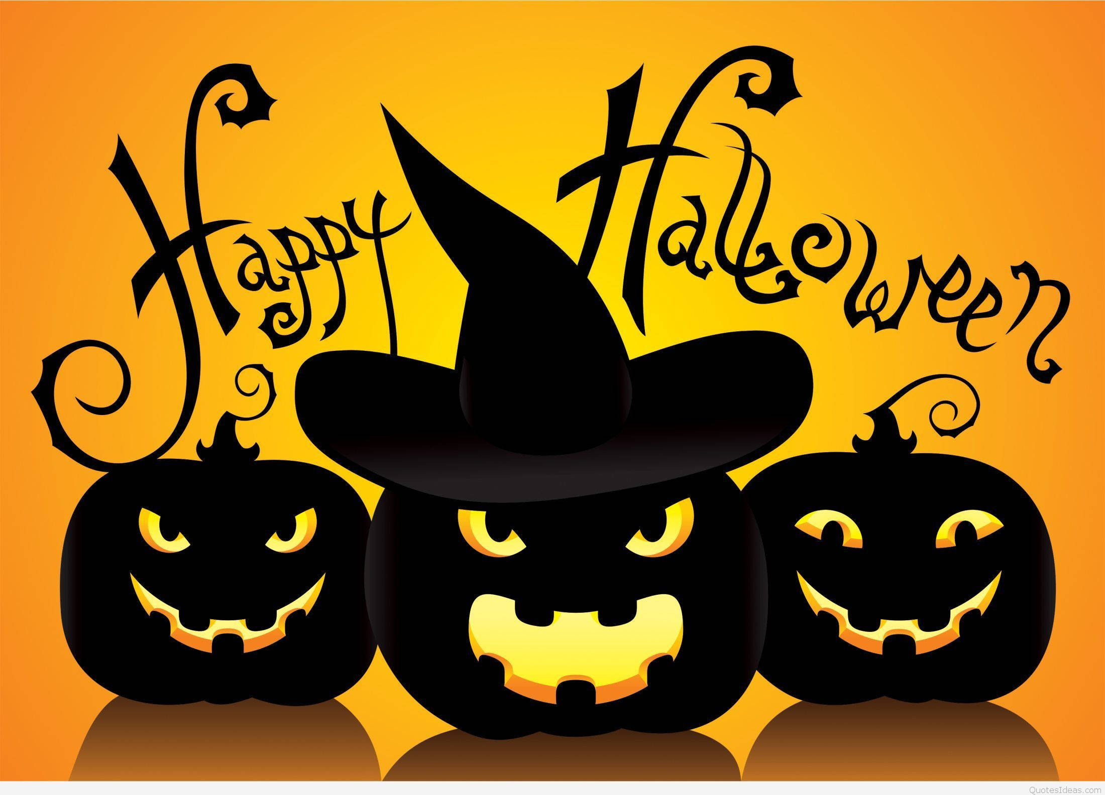 Söpöt Halloween-kurpitsat Taustakuvat