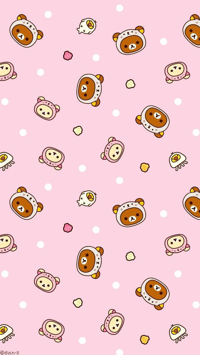 Söpöt HD Rilakkuma ja Korilakkuma -päät Taustakuvat