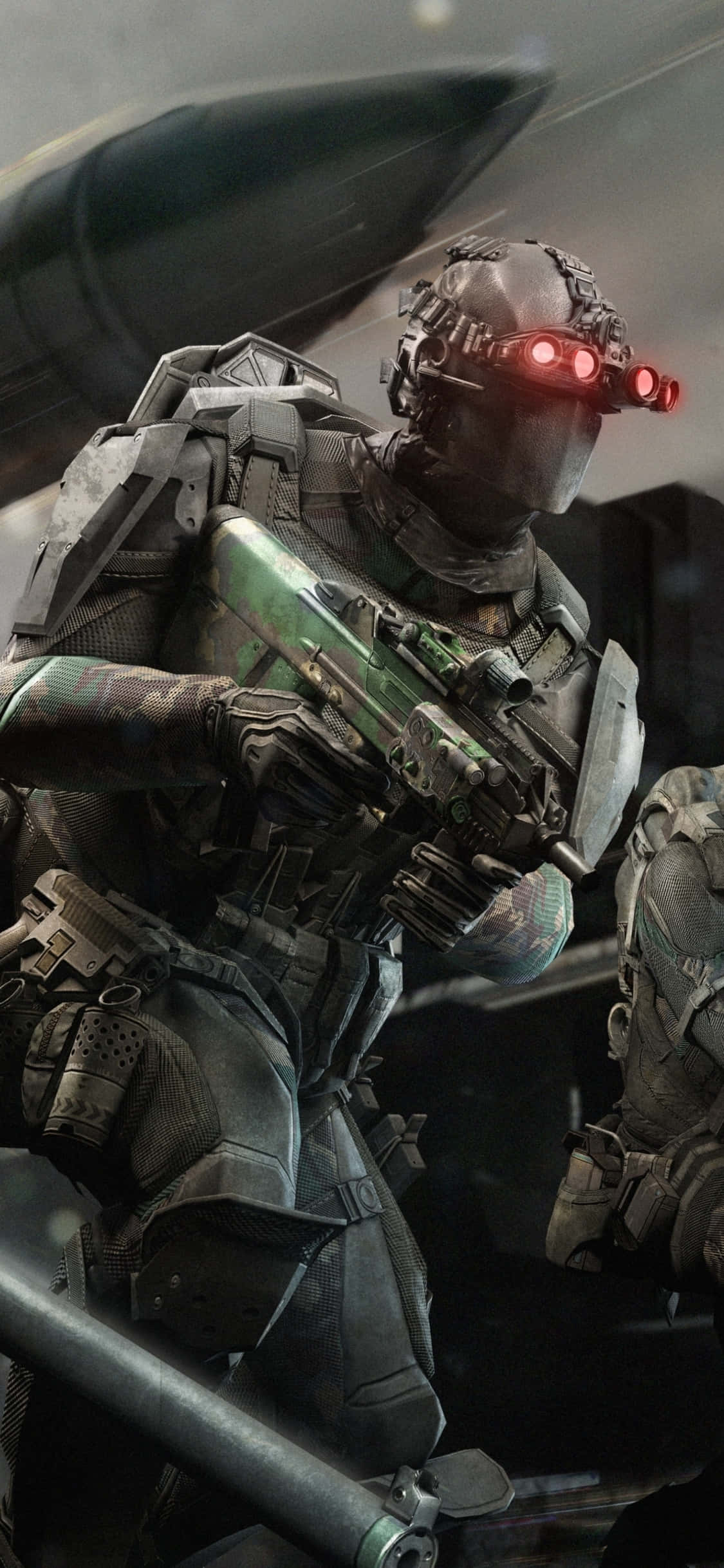 Sotilas Taistelussa iPhone X Ghost Recon Wildlands Taustakuva Taustakuvat