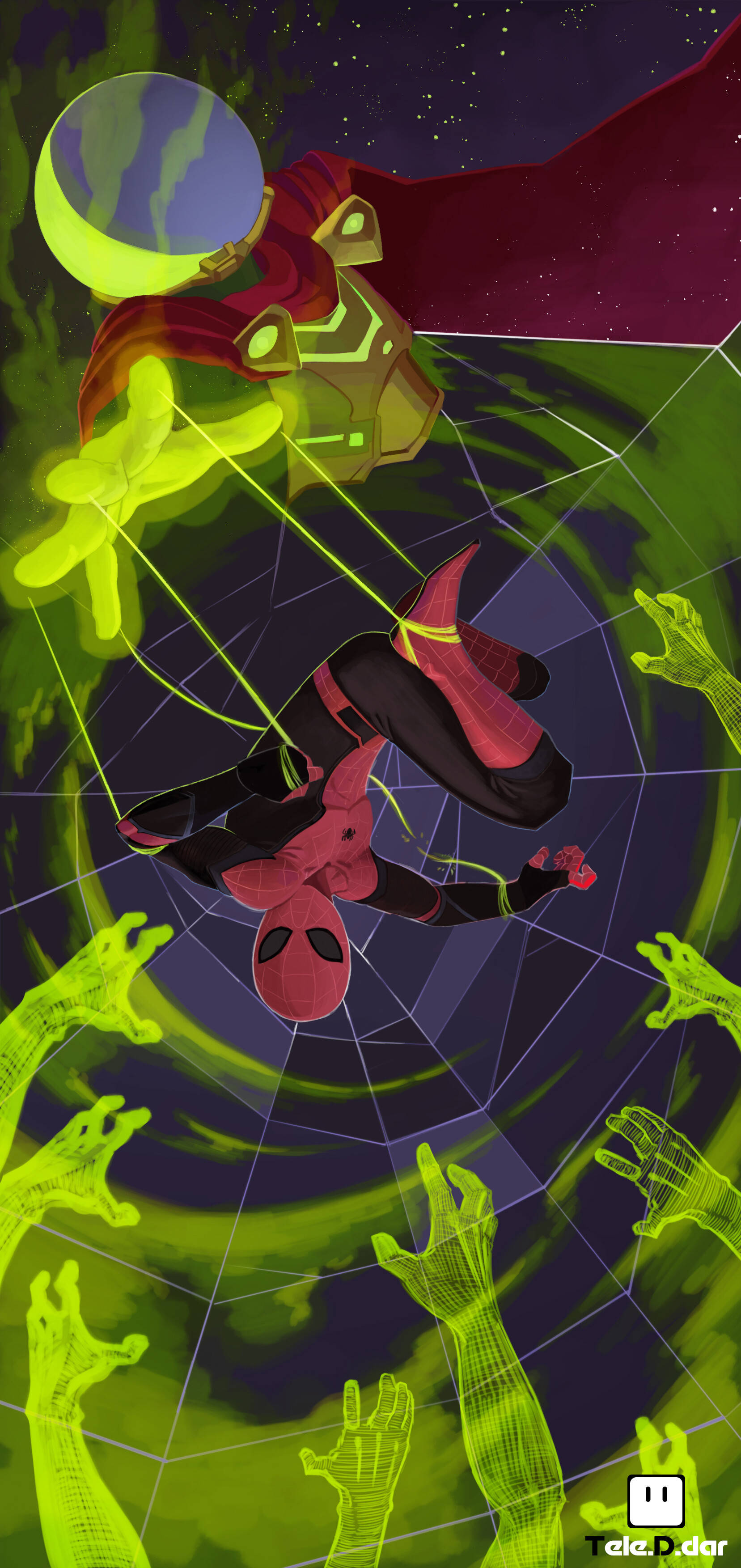 Spider Man Far From Home Mysterio-fanitaide Taustakuvat