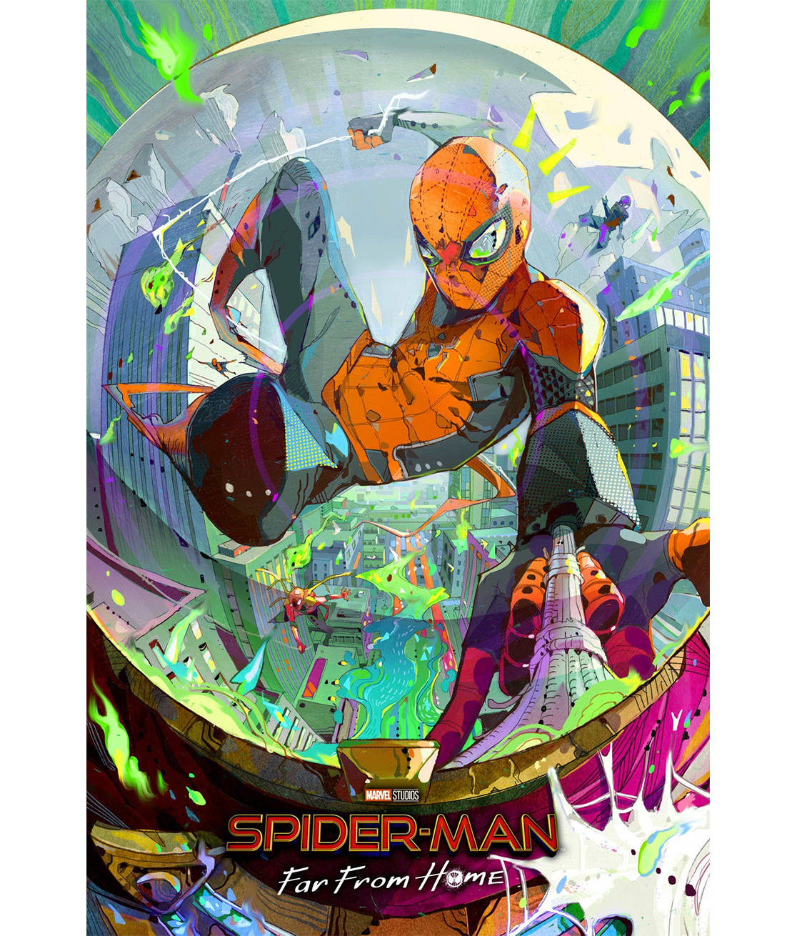 Spider Man Far From Home -fanitaide Taustakuvat
