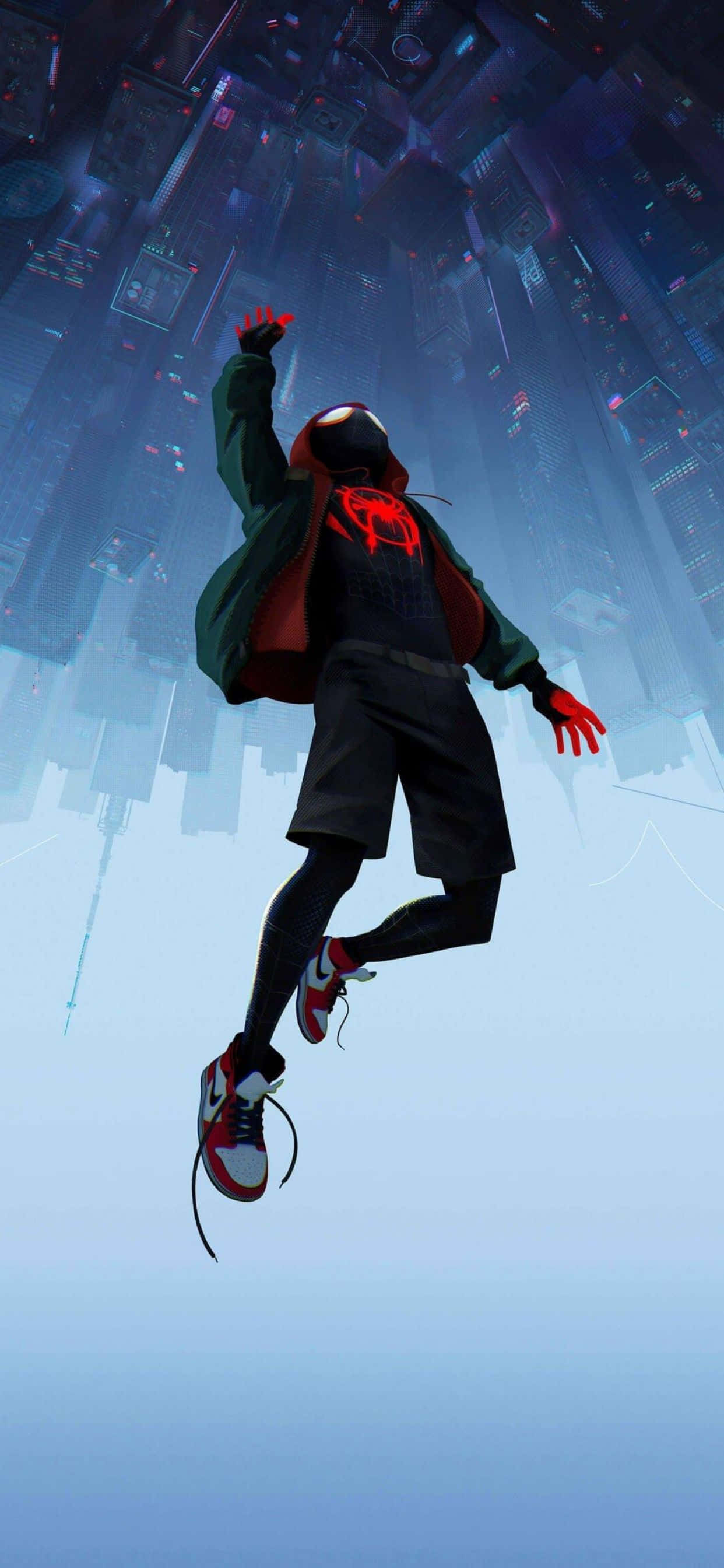 spider man into the spider verse HD wallpaper Taustakuvat