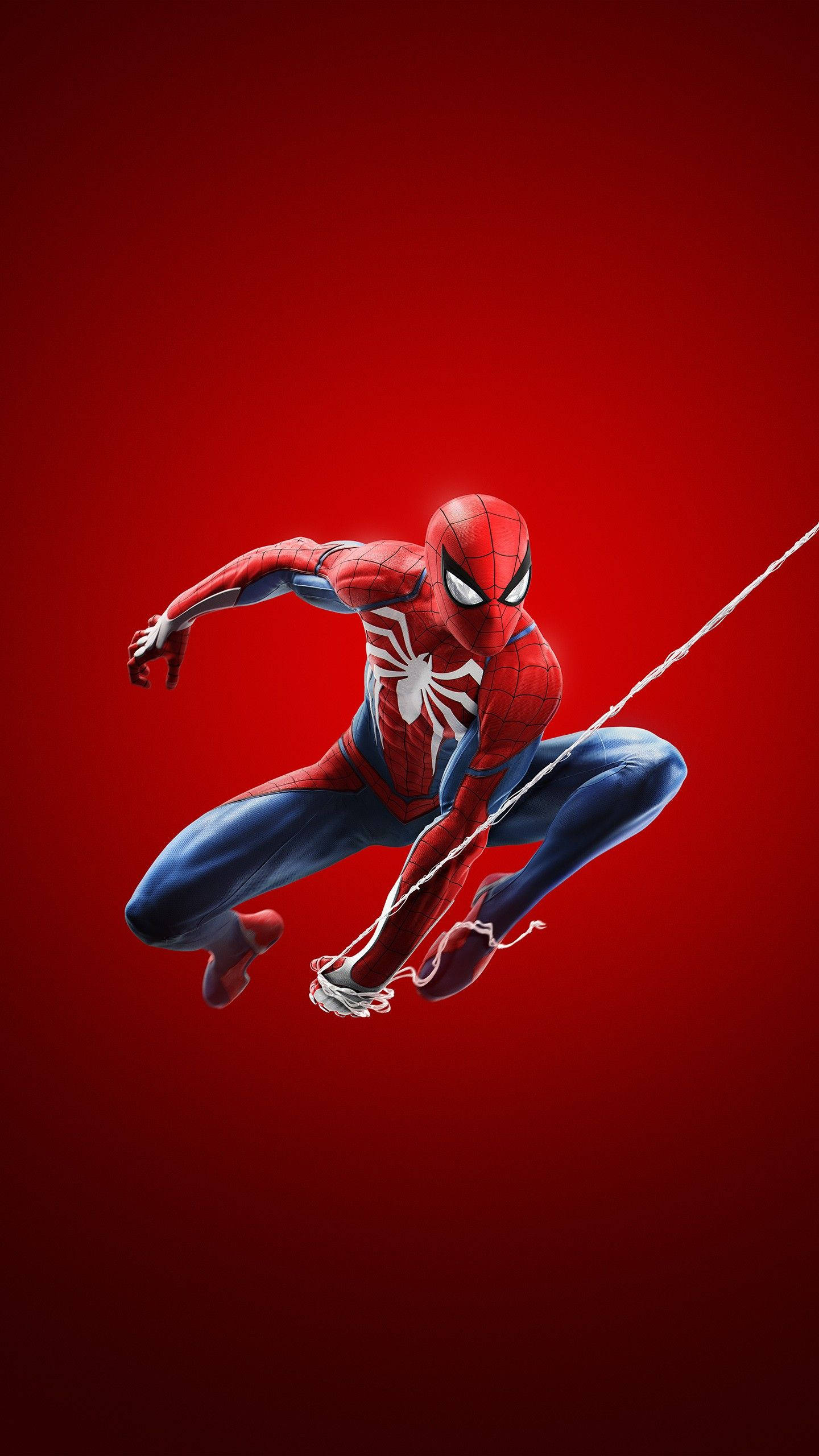 Spider-Man Punainen Verkko Marvel iPhone X Taustakuvat