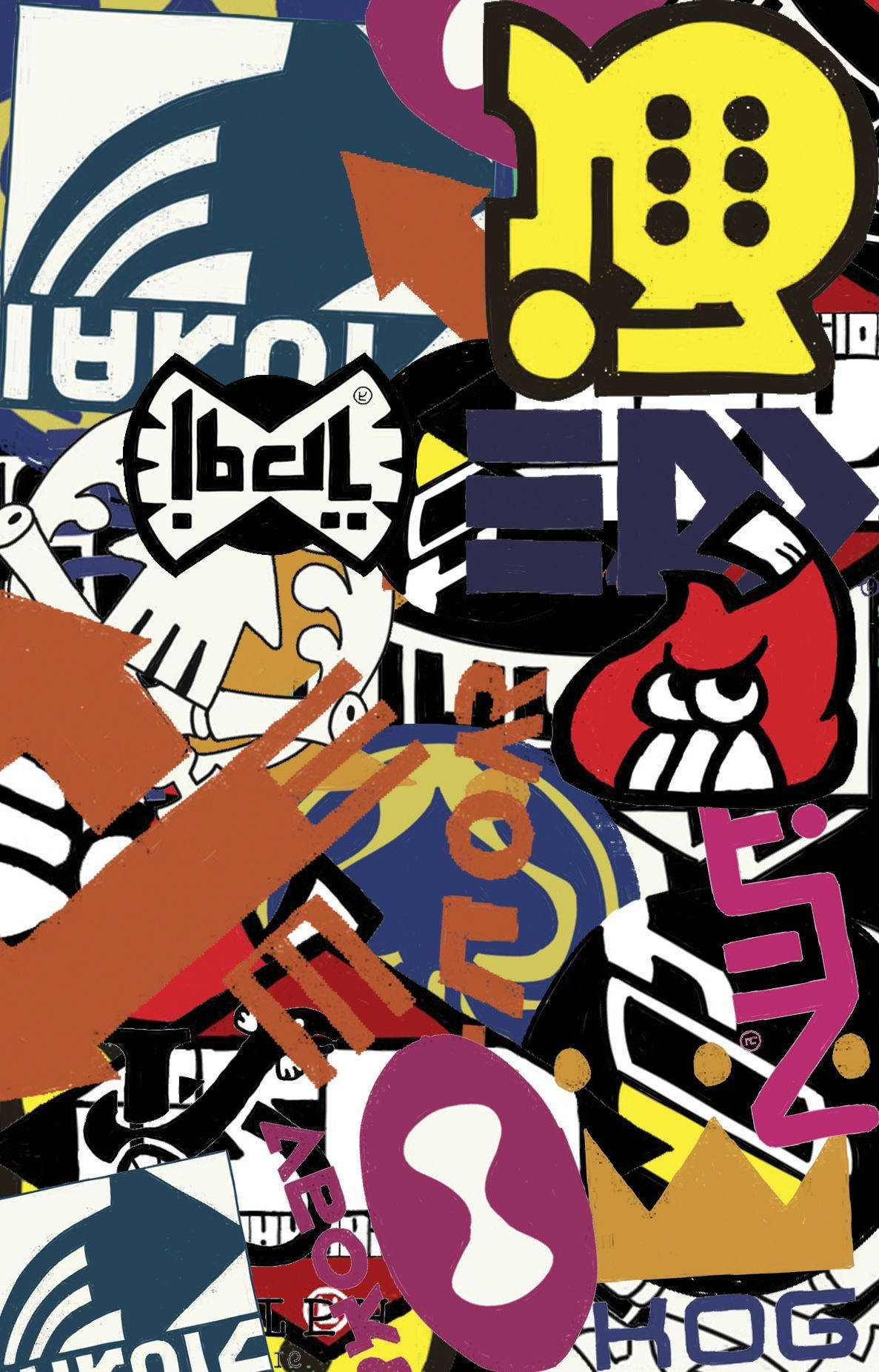 Splatoon Brändilogot Taustakuvat