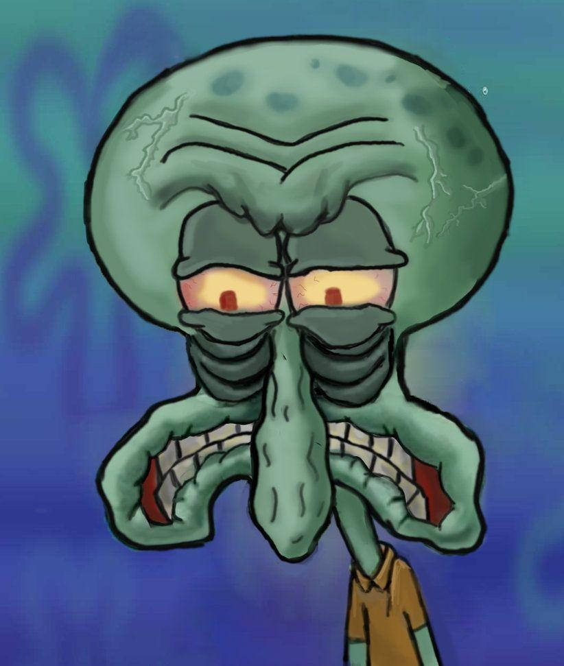 Squidward Tentacles raivoissaan Taustakuvat