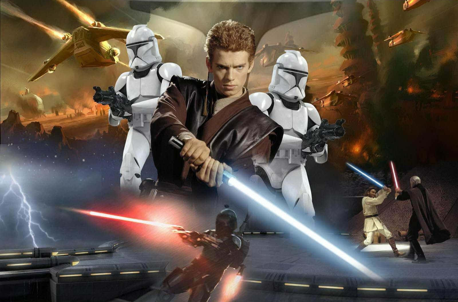Star Wars Esiosastrlogian kollaasikuva Taustakuvat