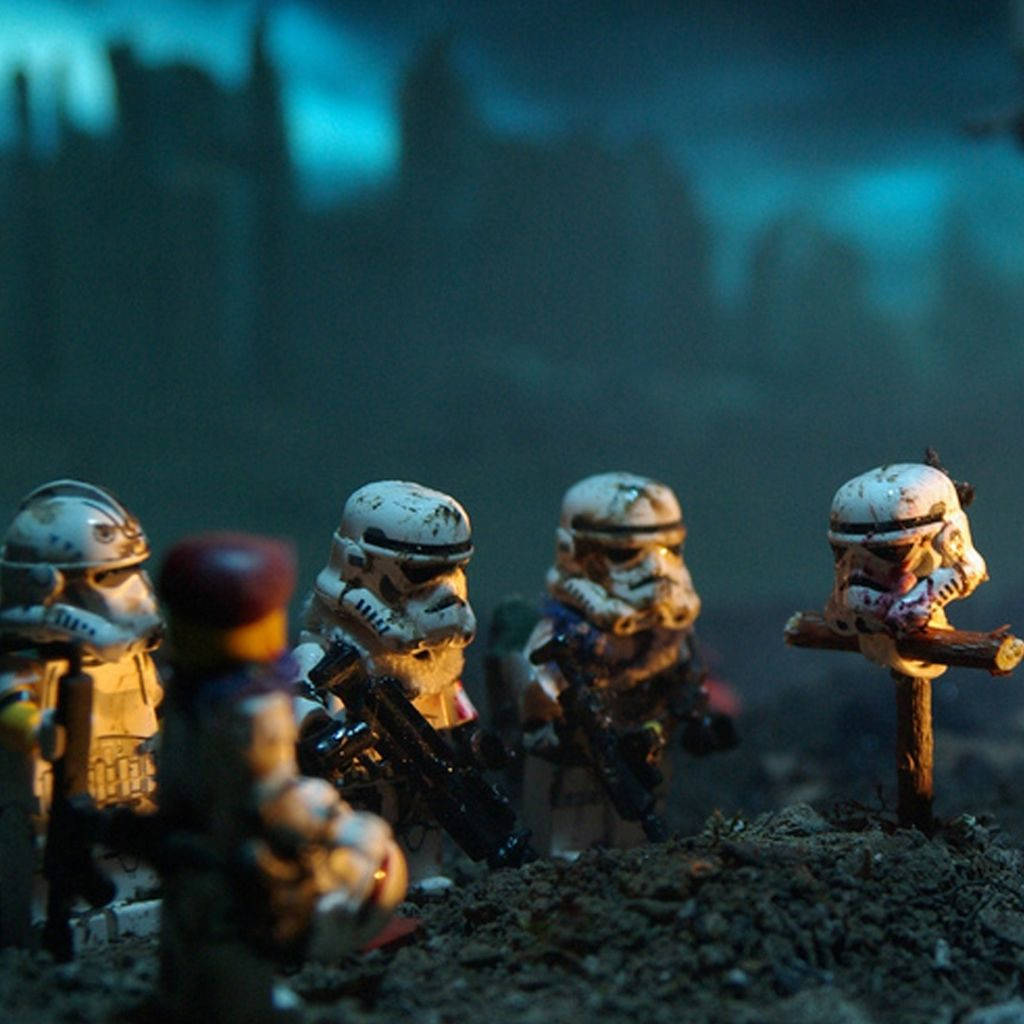 Star Wars Lego Stormtrooperit iPad Mini Taustakuvat