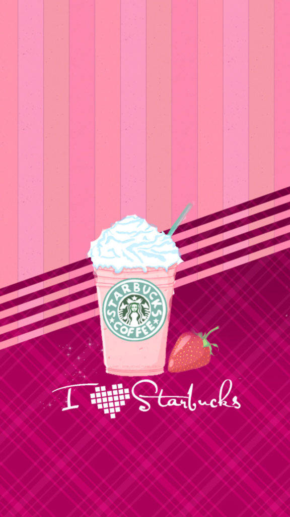 Starbucks söpö tyttömäinen puhelimen taustakuva Taustakuvat