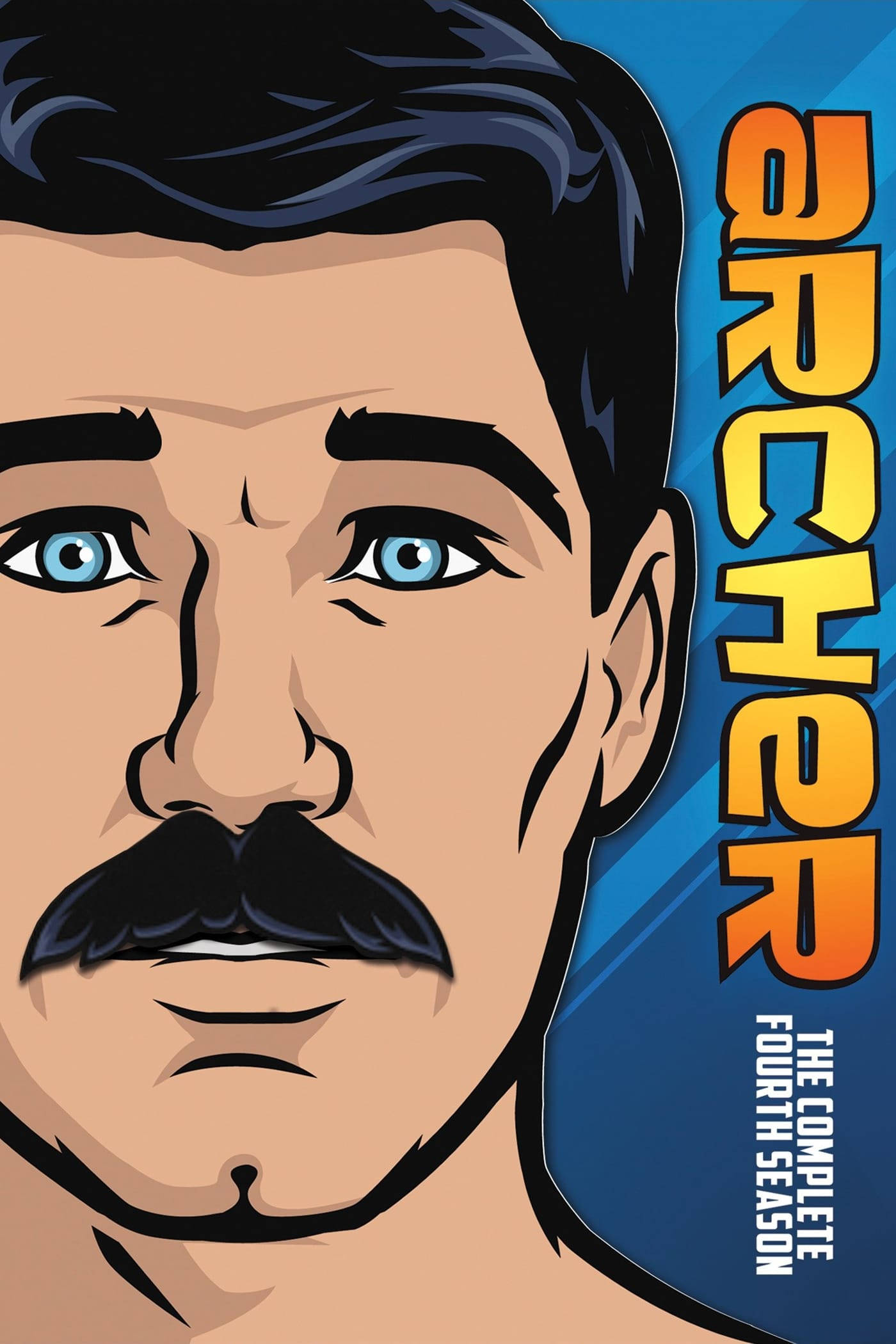 Sterling Archer valmiina toimintaan - Archer Season 4 DVD-juliste Taustakuvat
