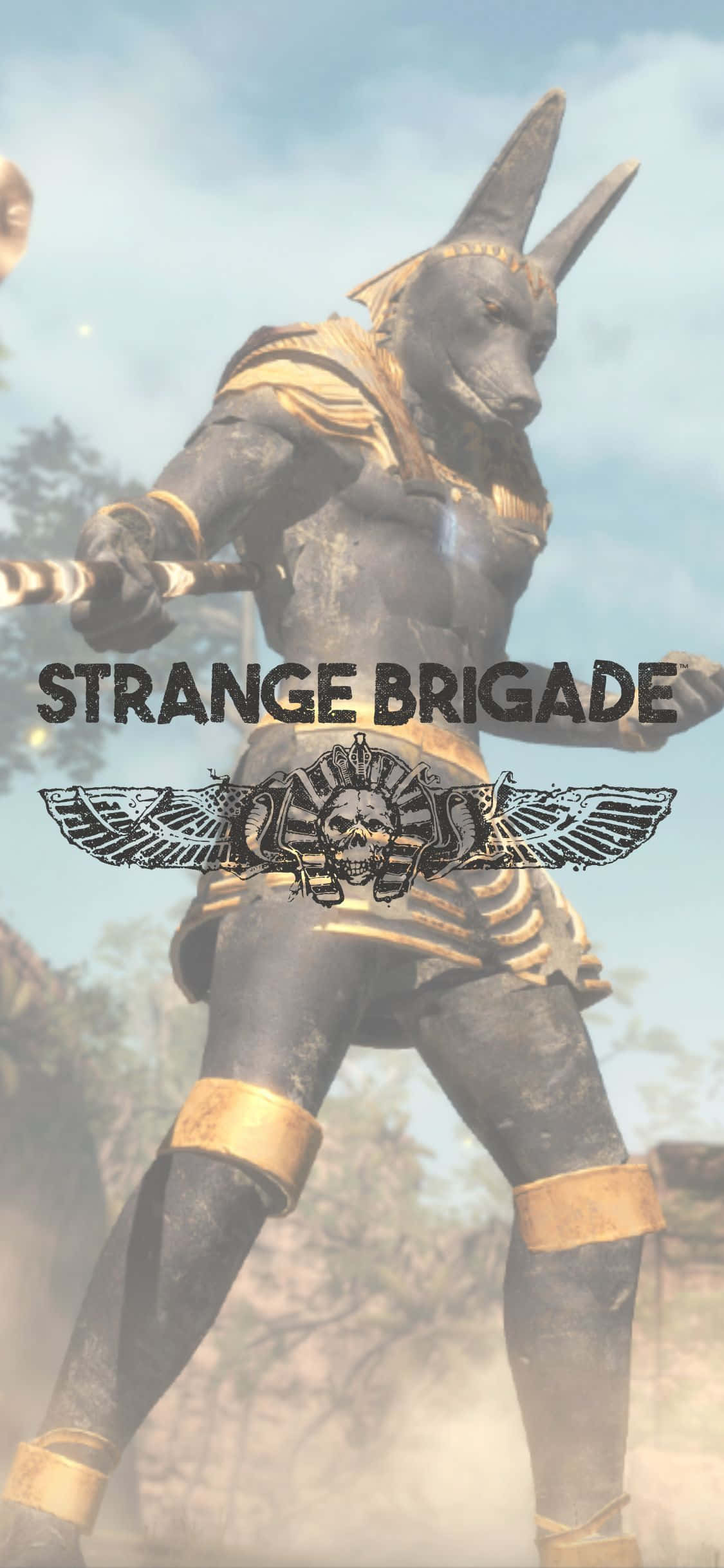 Kivivartija iPhone X Strange Brigade -taustakuva Taustakuvat