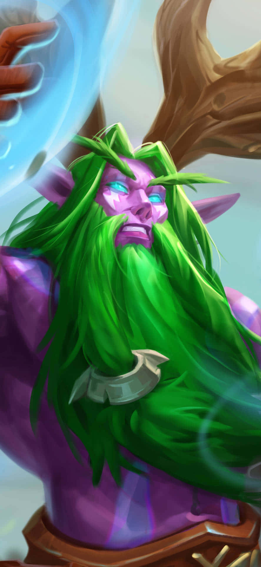 Stormrage Druid Pixel 3xl Hearthstone -taustakuva Taustakuvat