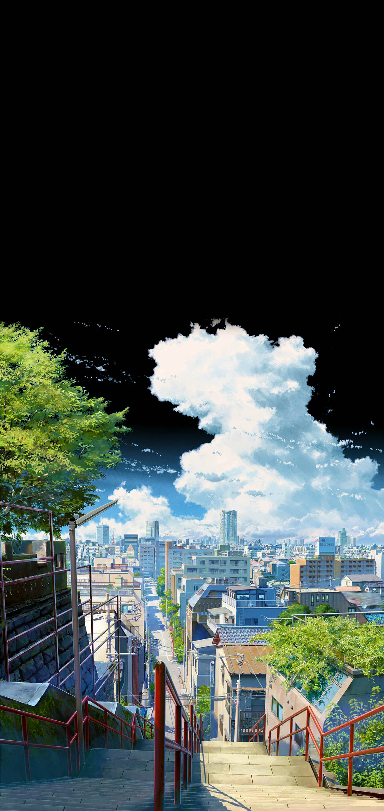 Suga Shrine -portaat Kimi No Na Wa -puhelin Taustakuvat
