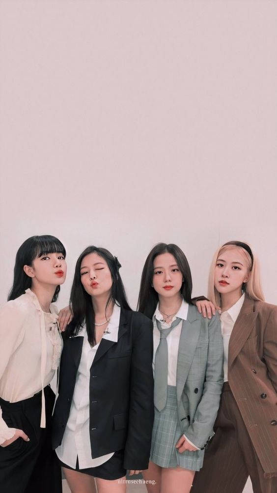 Suit Up Blackpink - Estetiikka Taustakuvat