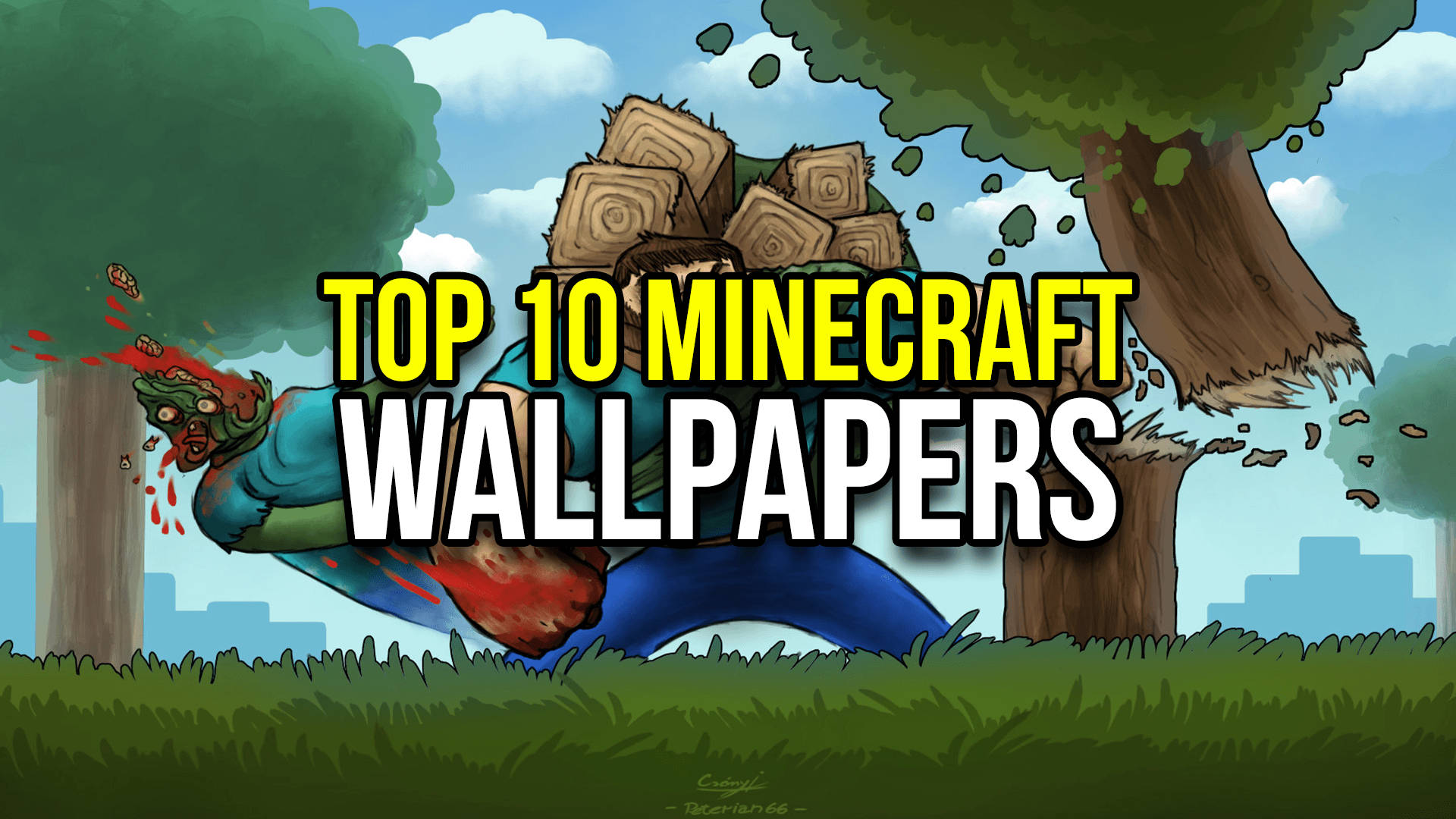 Sukella syvemmälle Minecraftin maailmaan Taustakuvat