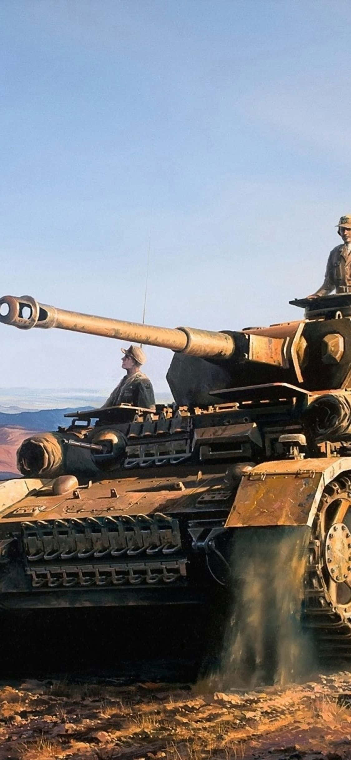 Sukella veden alle iPhone Xs:lläsi ja tutki tankkien maailmaa. Taustakuvat