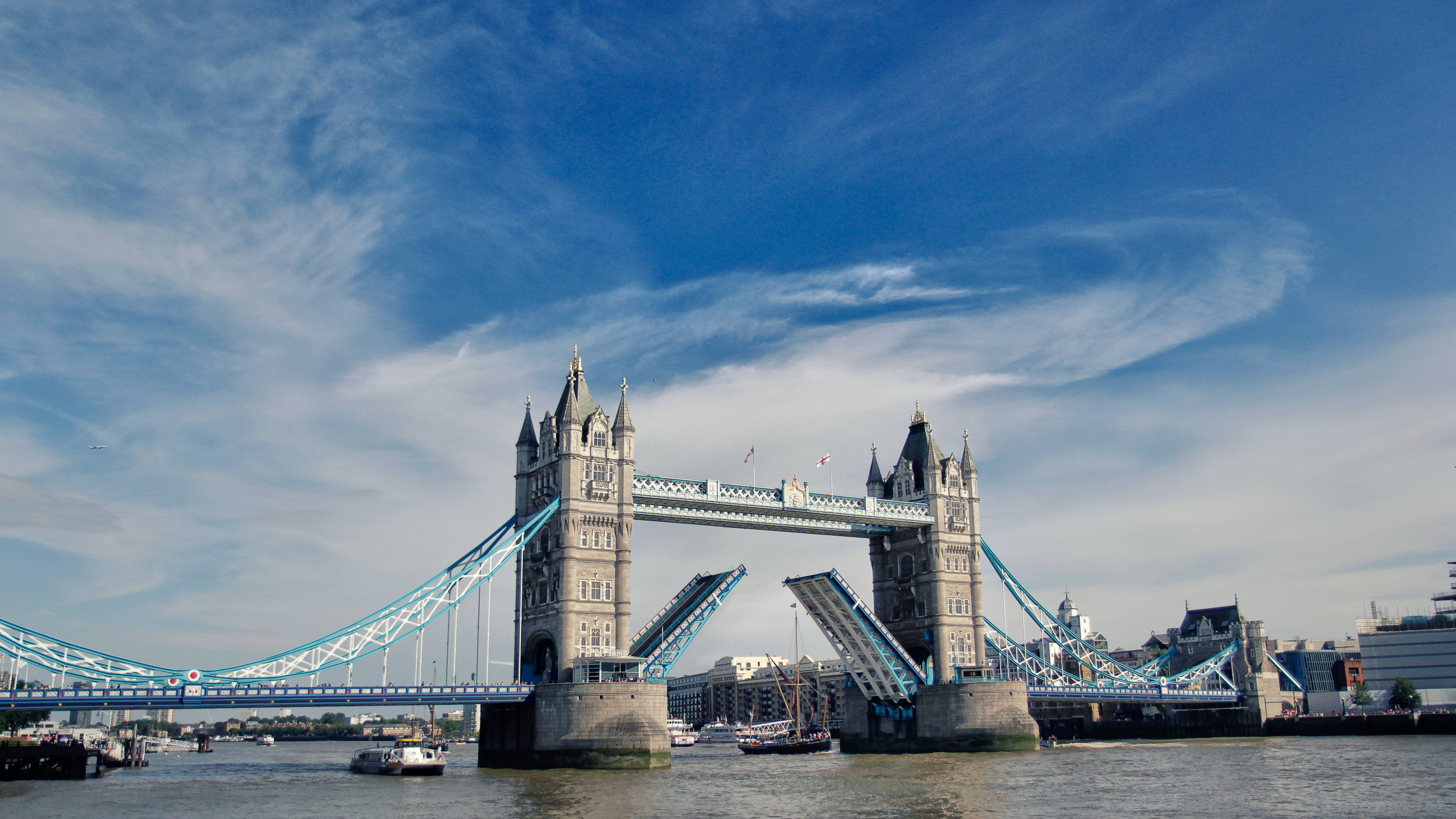 Suljettu Tower Bridge Lontoossa Taustakuvat