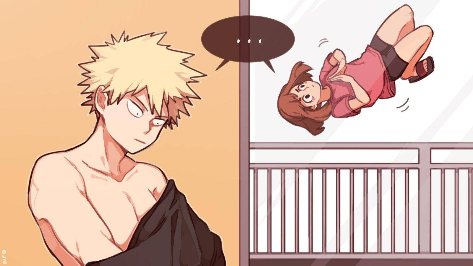 Suloinen Bakugo Ochako Vaihtaa Taustakuvat