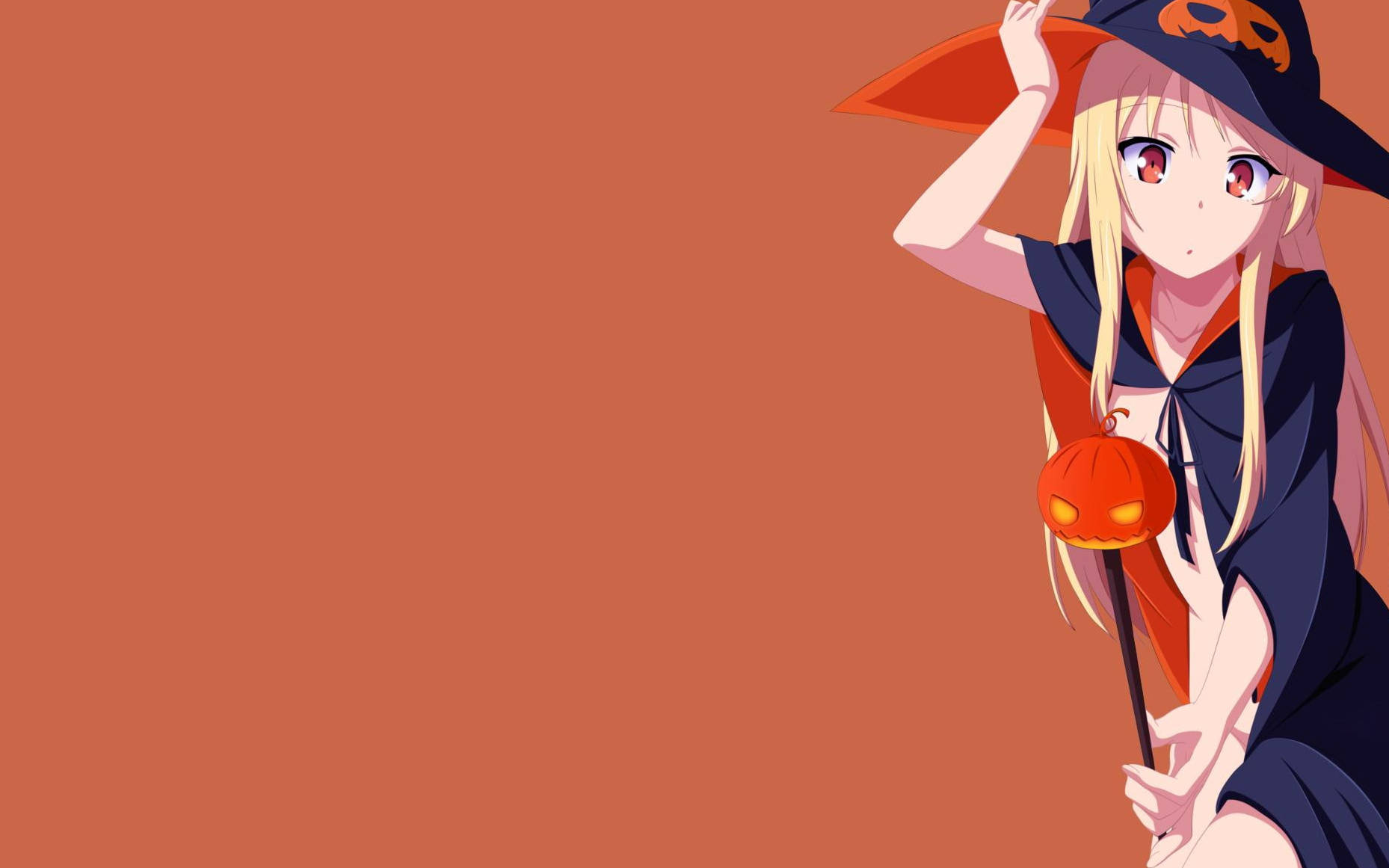 Suloinen Halloween Mashiro Shiina -taide Taustakuvat