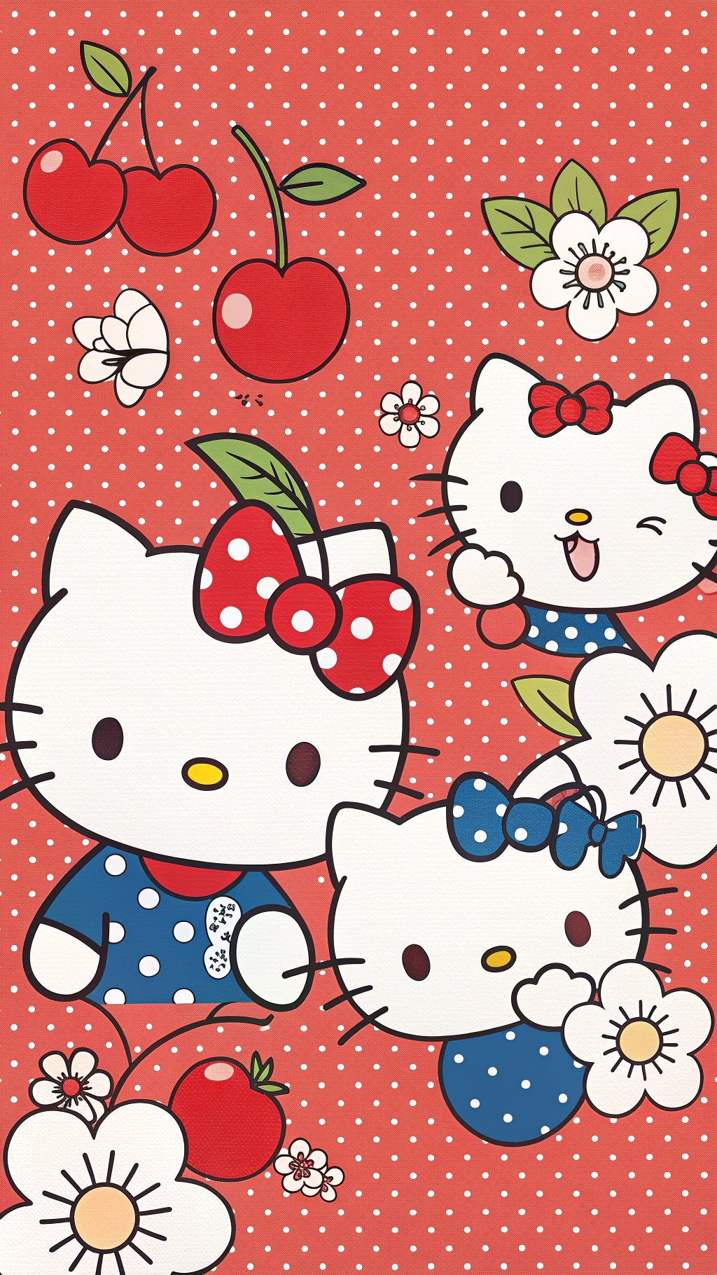 Suloinen Hello Kitty-hauskuus Taustakuvat