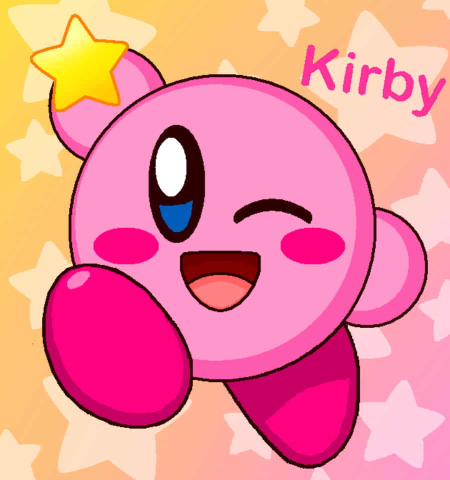 Suloinen ja ihastuttava Kirby valmiina ystäväksesi! Taustakuvat