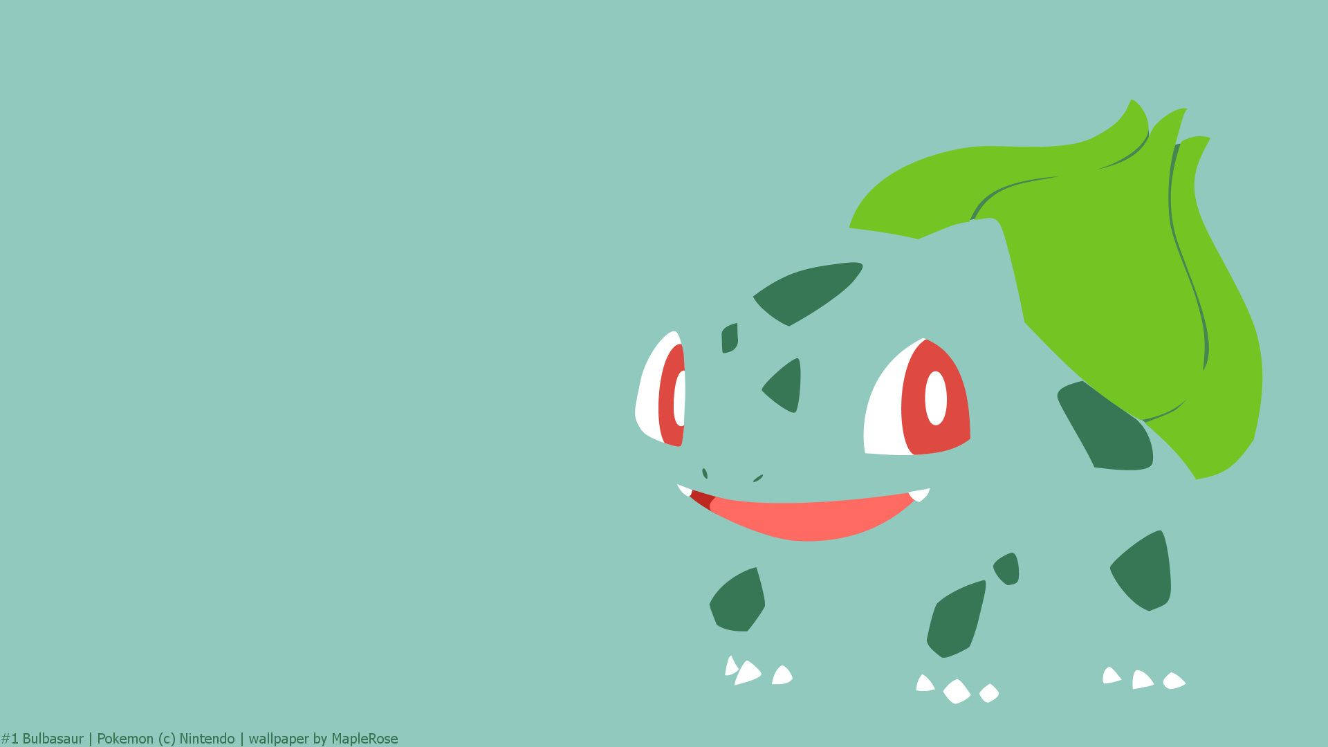 Suloinen ja söpö Bulbasaur Taustakuvat