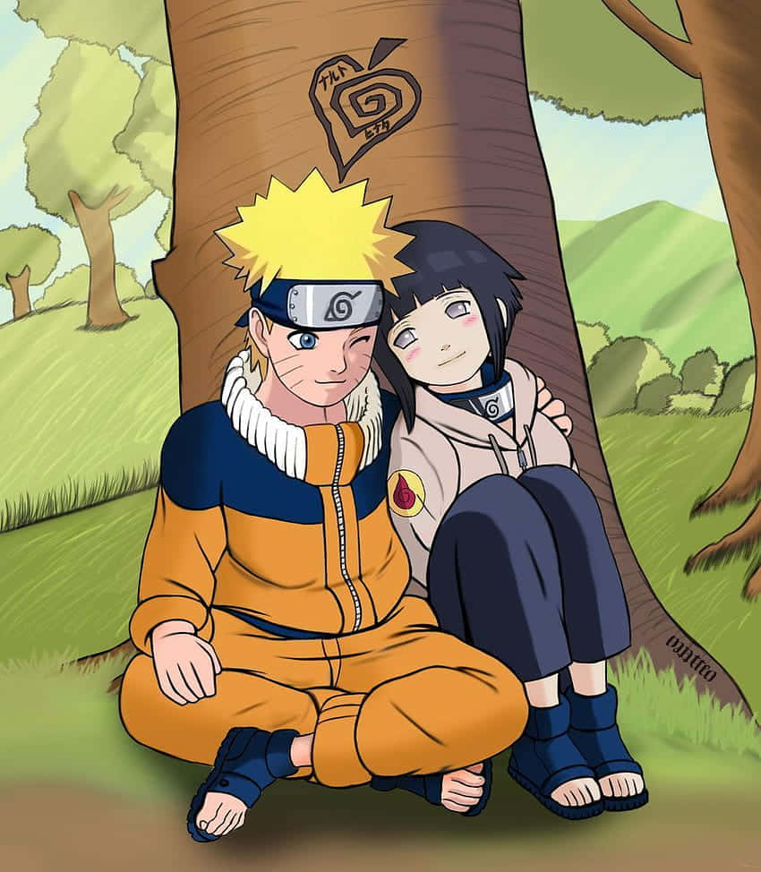 Suloinen Naruto ja Hinata puistotreffeillä Taustakuvat