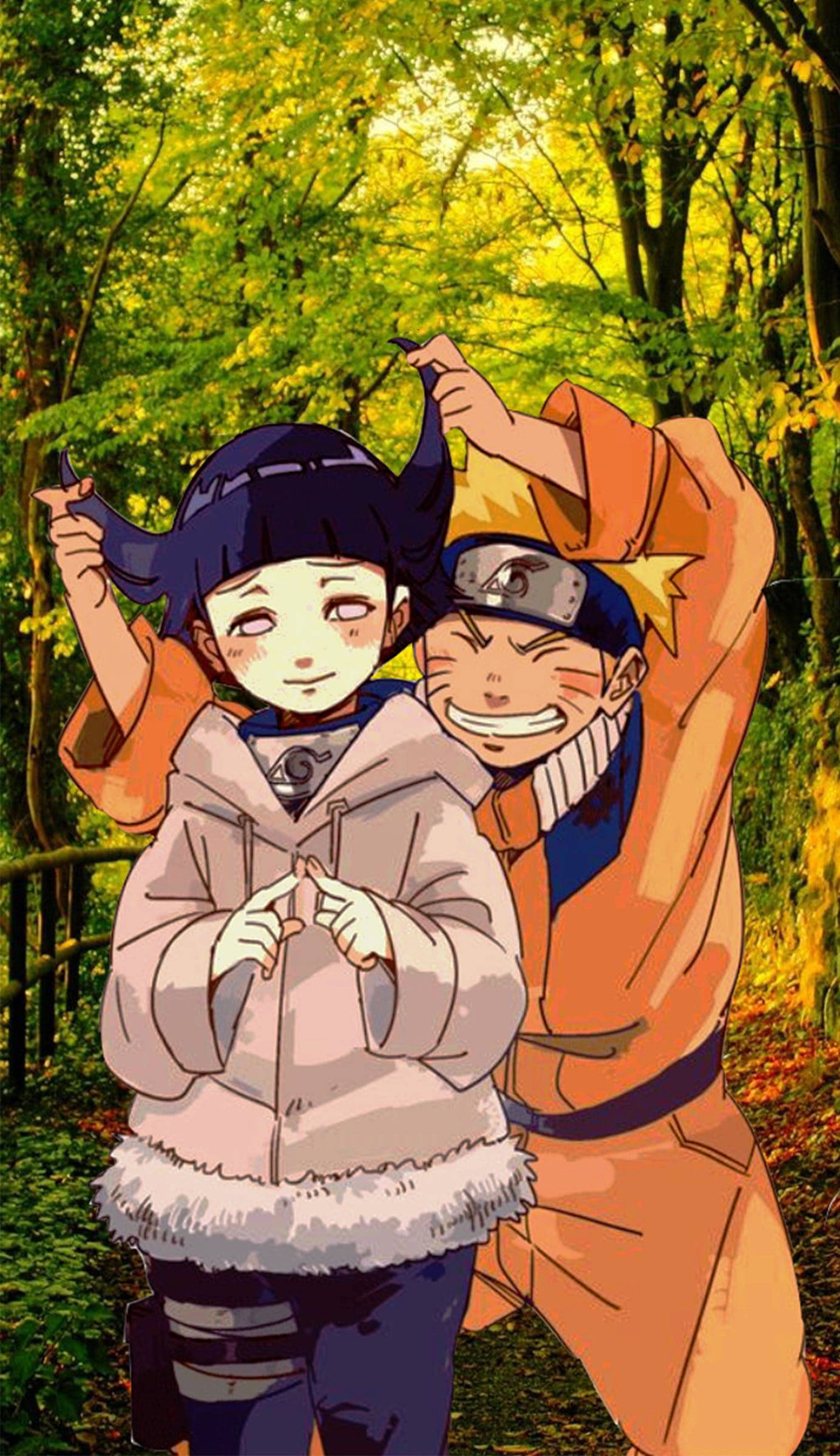 Suloinen Naruto-metsän estetiikka Taustakuvat