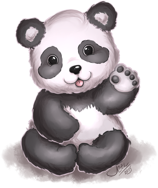 Suloinen panda-kuvitus Taustakuvat