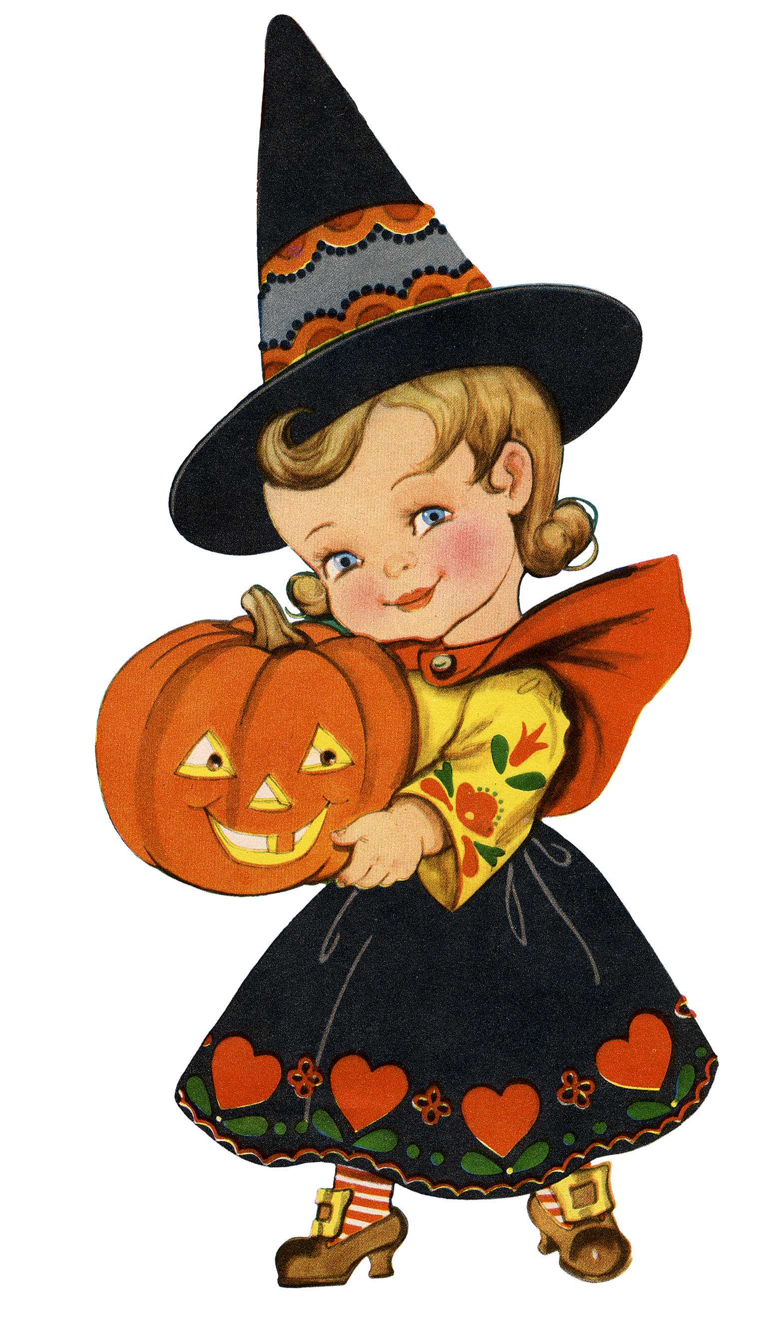Suloinen tyttö Halloweeniksi iPhone Taustakuvat