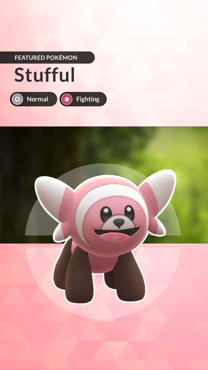 Suloisen Stuffulin, kaksoistyypin Pokémon Taustakuvat