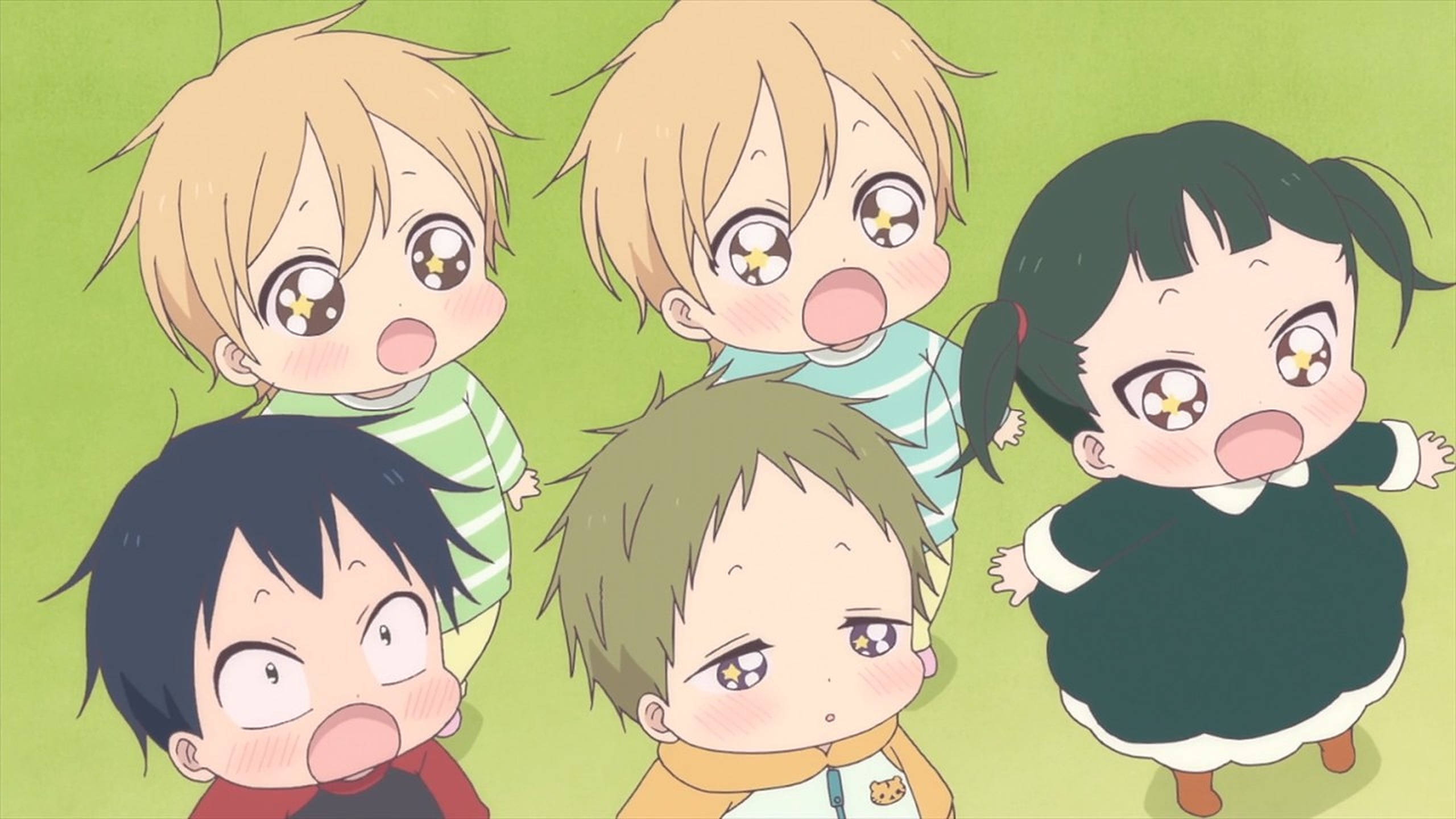 Suloiset anime-lapset Taustakuvat